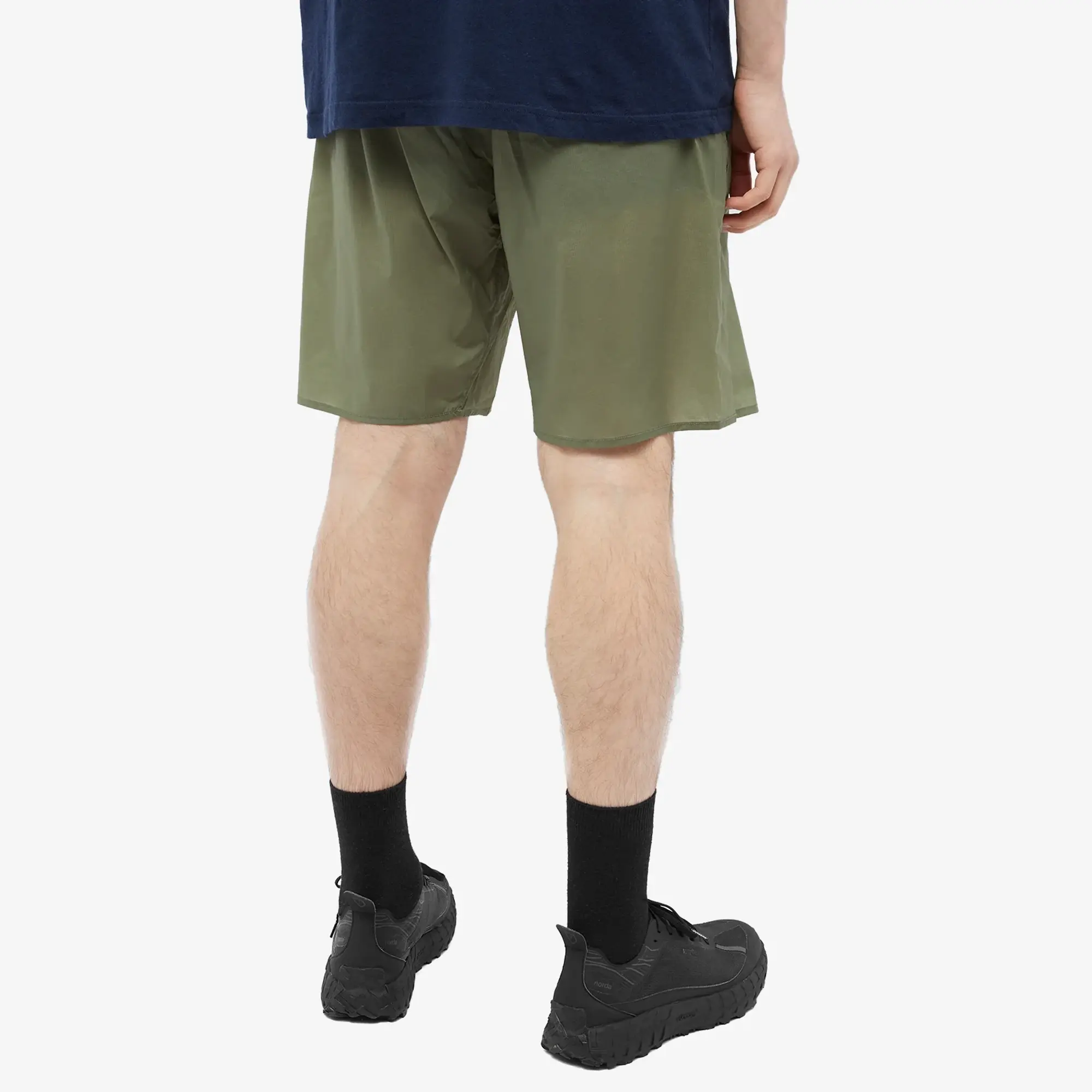 Norse Projects Men's Poul Light Nylon Shorts Dried Sage Green
