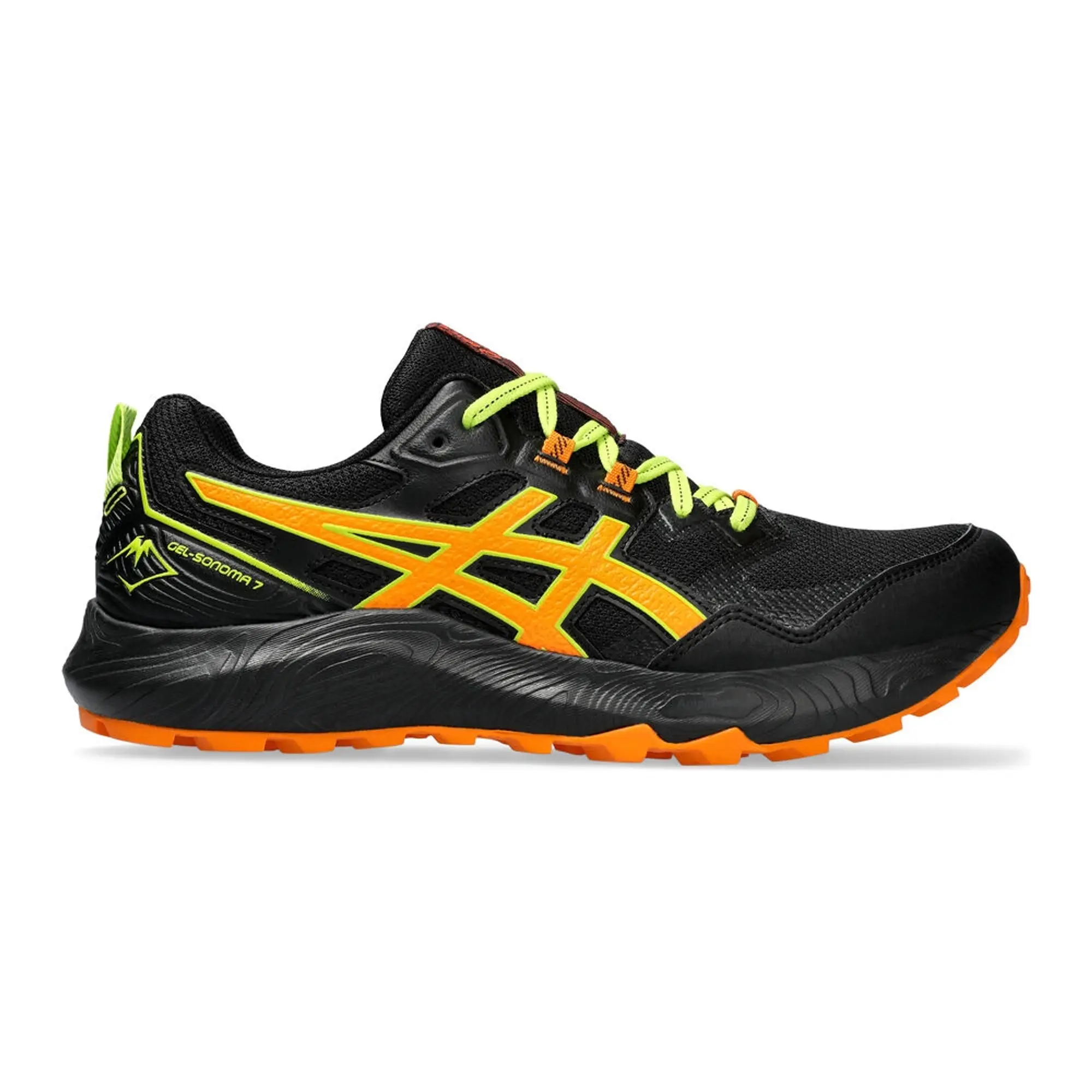 ASICS Gel-Sonoma 7 Trail Running Shoe Men - Black, Orange