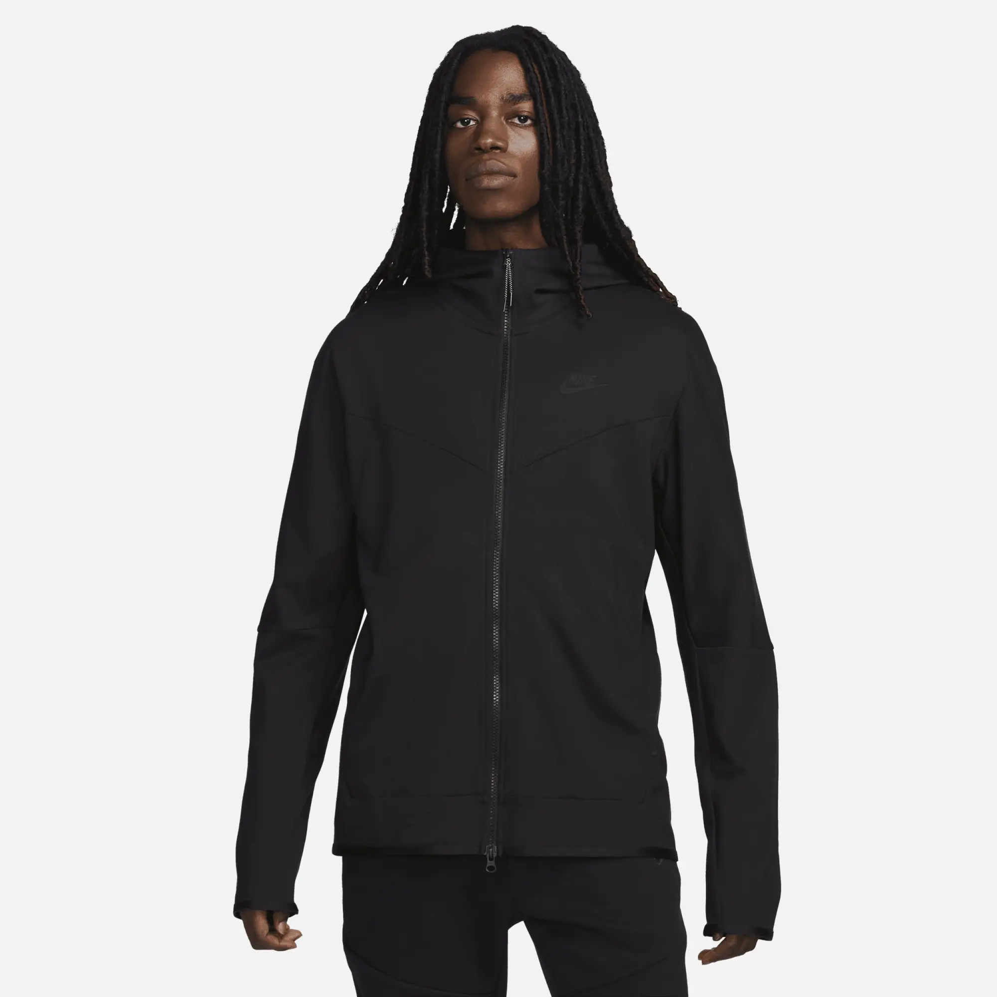 Nike Tech Essentials Men's Full-Zip Hooded Jacket - Black | DX0822-010 ...