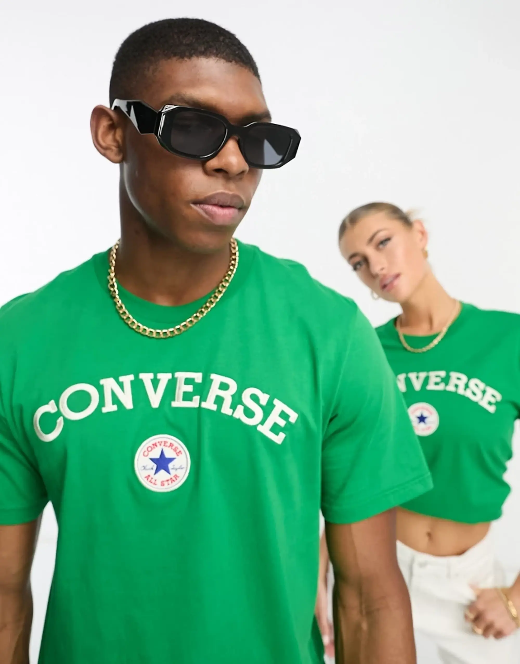 Converse Collegiate T-Shirt In Green