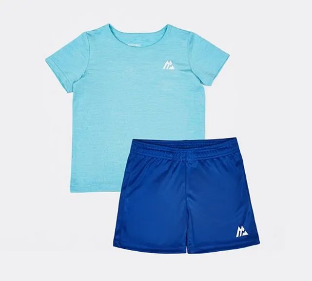 Montirex Nursery Agility Poly T-Shirt and Short Set - Neon Sky ...