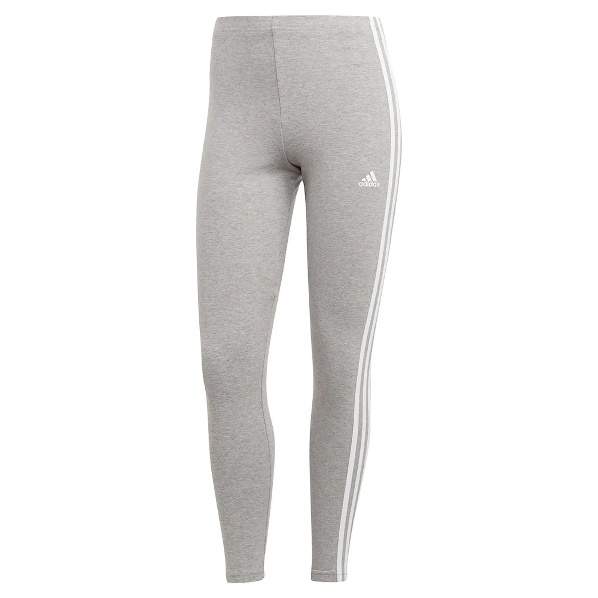 adidas Sportswear Essentials 3-stripes High-waisted Single Shirt Leggings - Grey/White, Grey