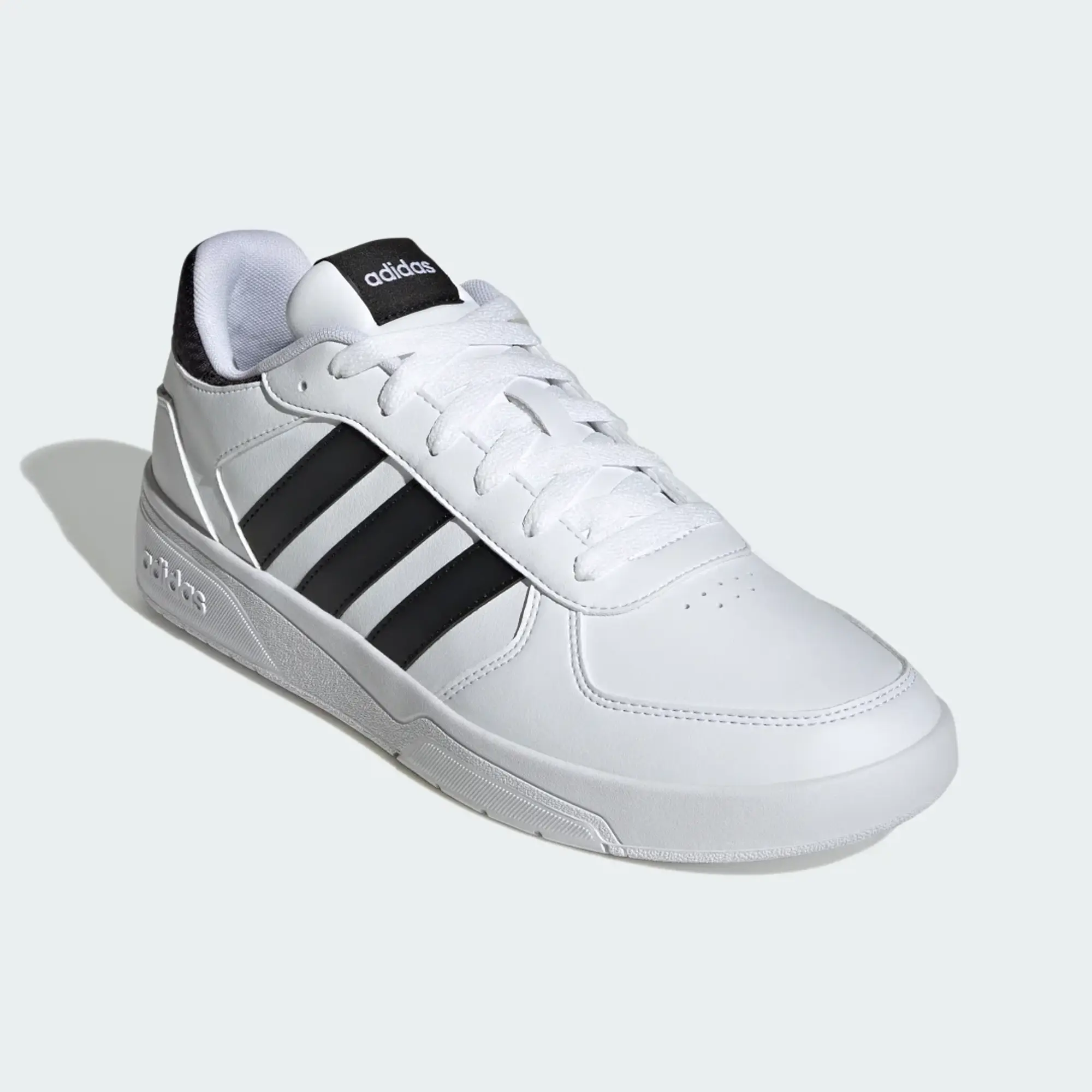 adidas Sportswear Mens Courtbeat Trainers - White/Black, White/Black