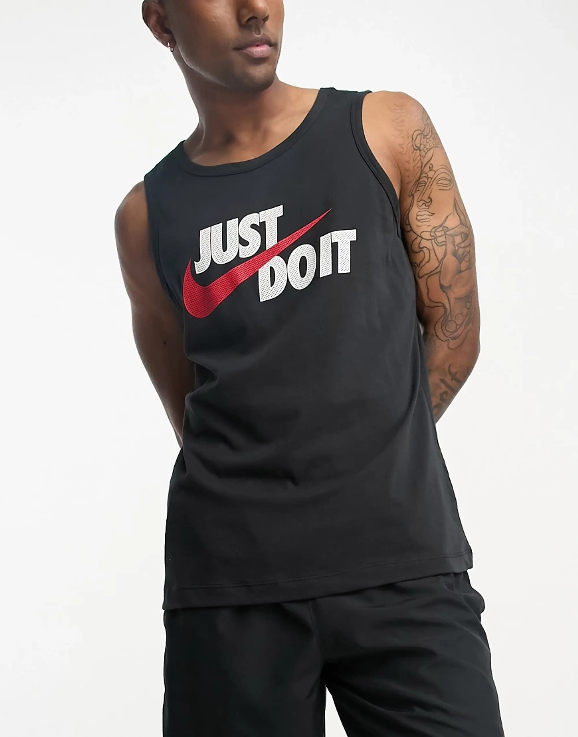 Nike Training Just Do It Dri-Fit Tank In Black