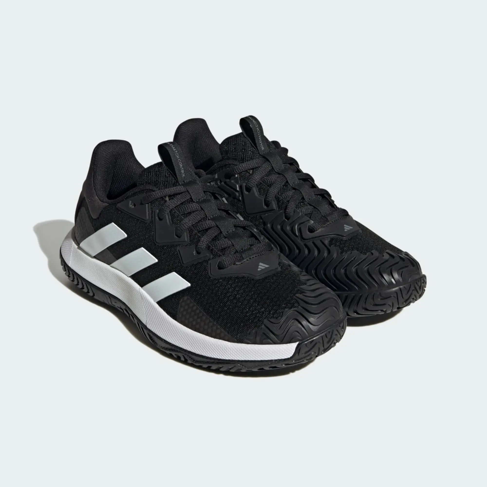 Adidas Solematch Control All Court Shoes  - Black