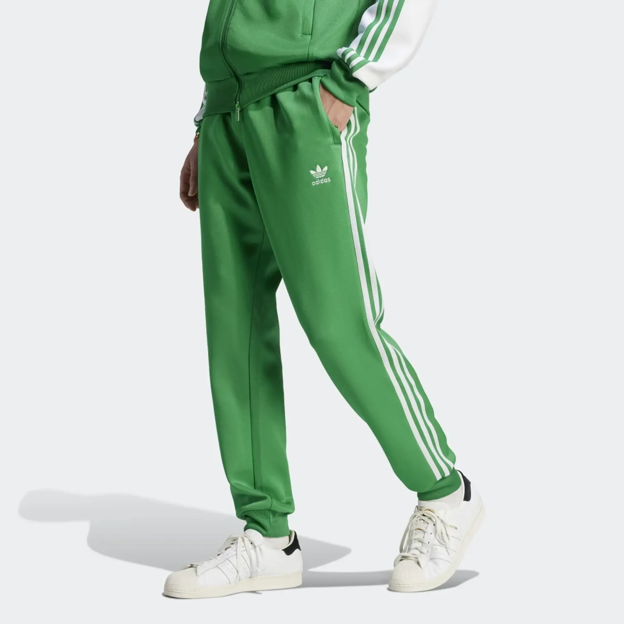 adidas Originals Adicolor Classics+ SST Track Pants, Green