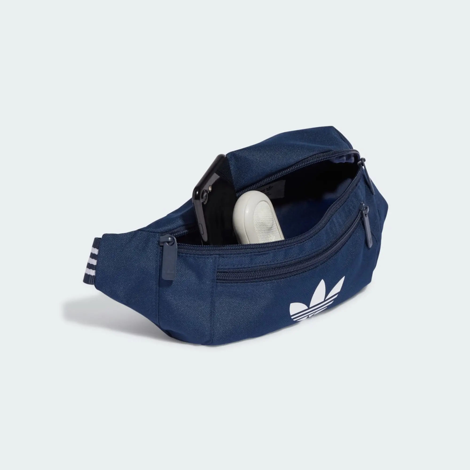 Adidas Originals Adicolor Bum Bag In Dark Blue