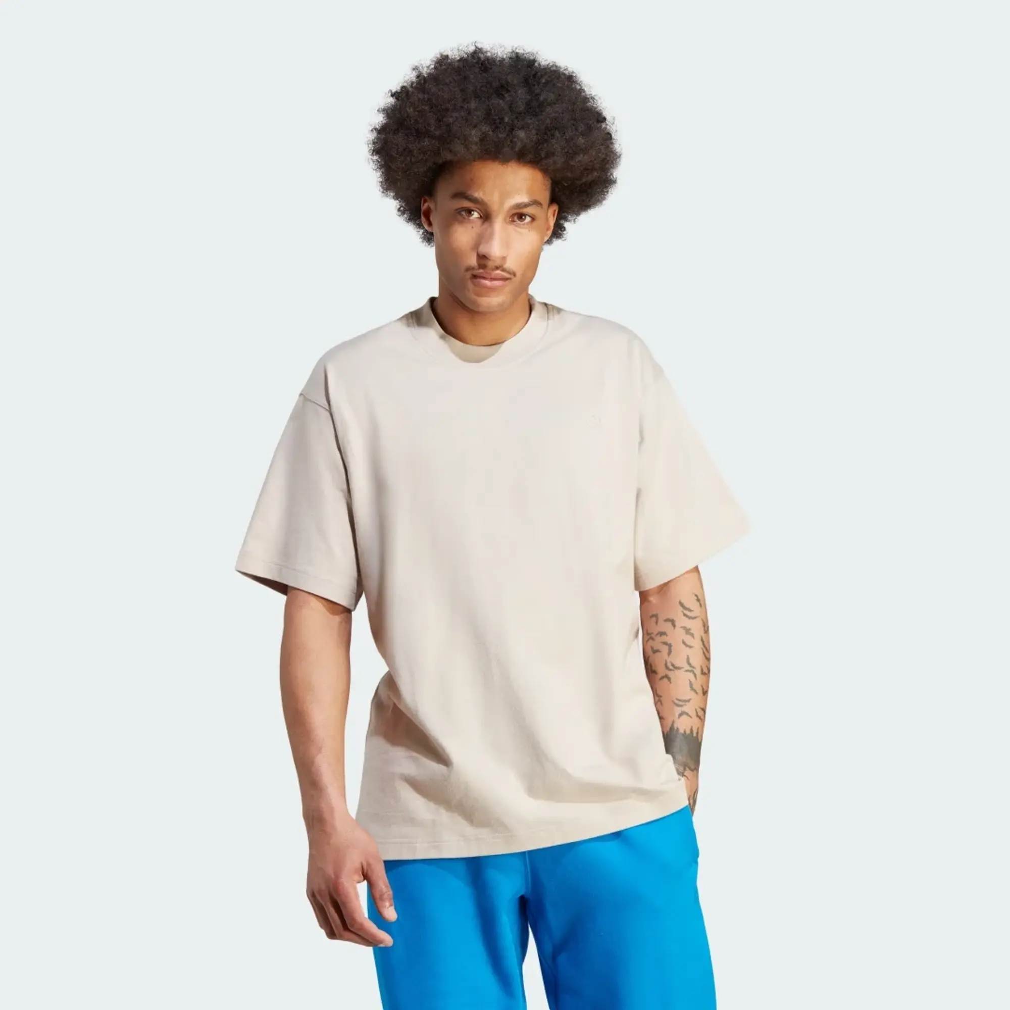 Adidas Men's Contempo T-Shirt Wonder Beige