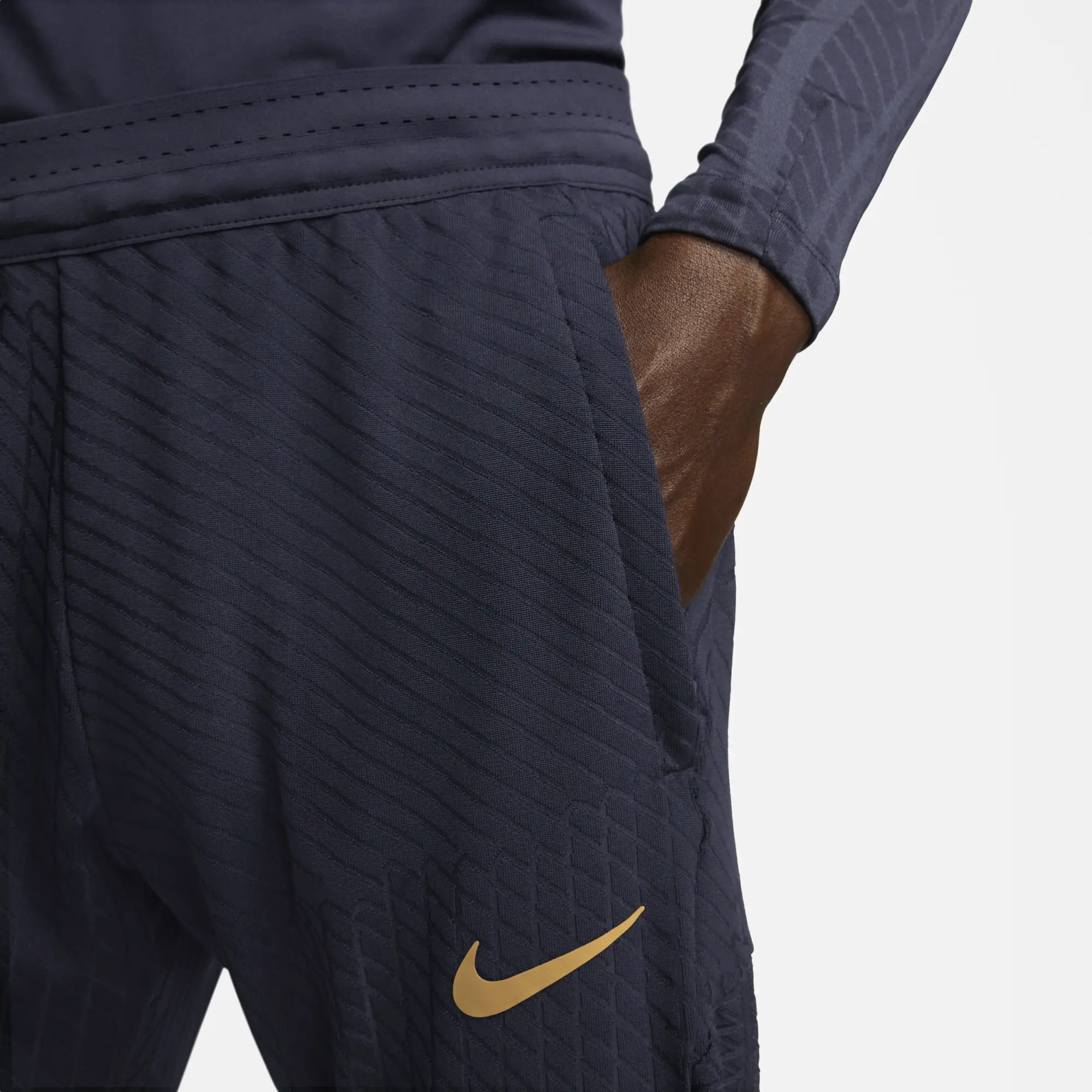 Paris Saint-Germain Strike Elite Men's Nike Dri-FIT ADV Knit Football Pants - Blue