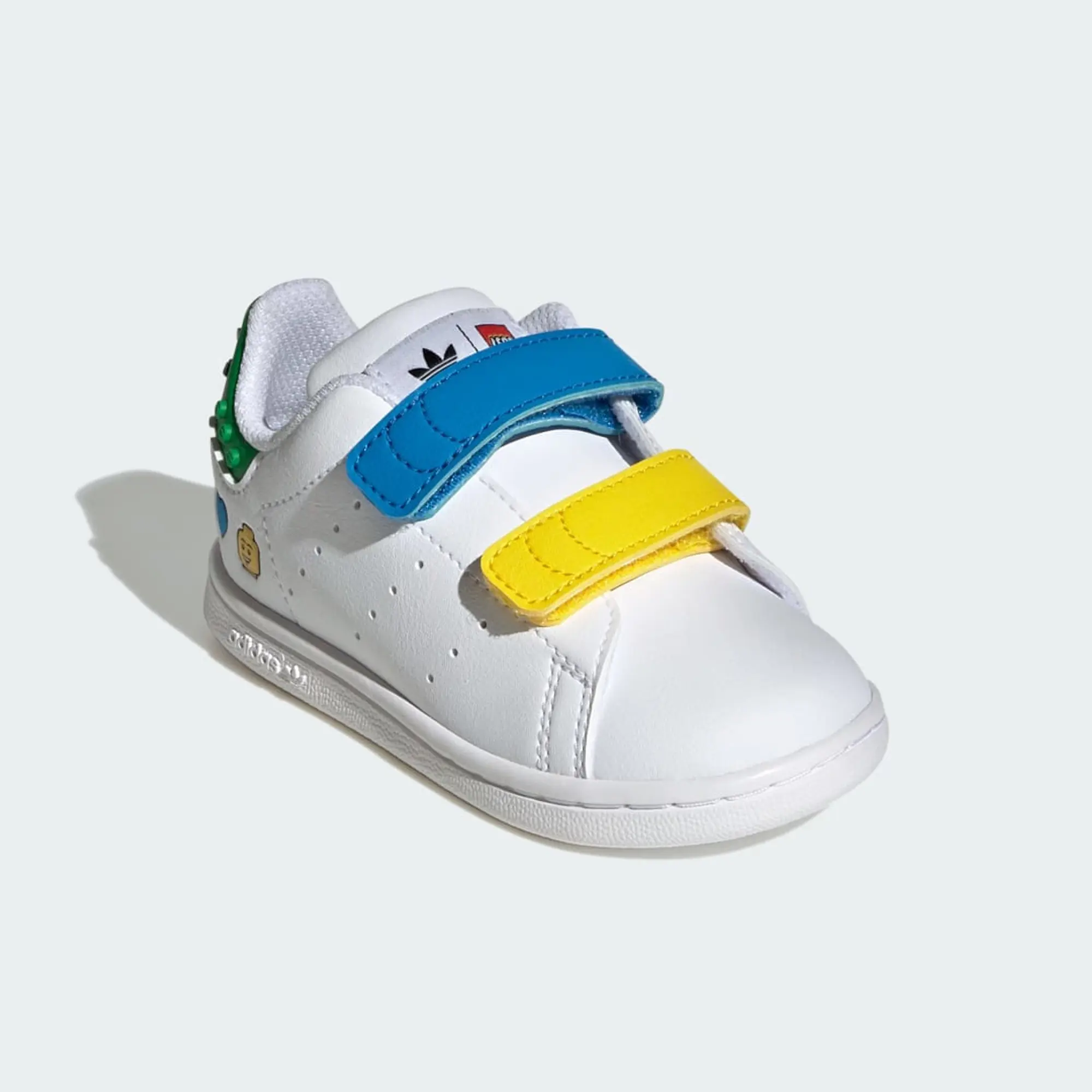 adidas Stan Smith x LEGO® Shoes Kids - Cloud White / Bright Blue / Yellow