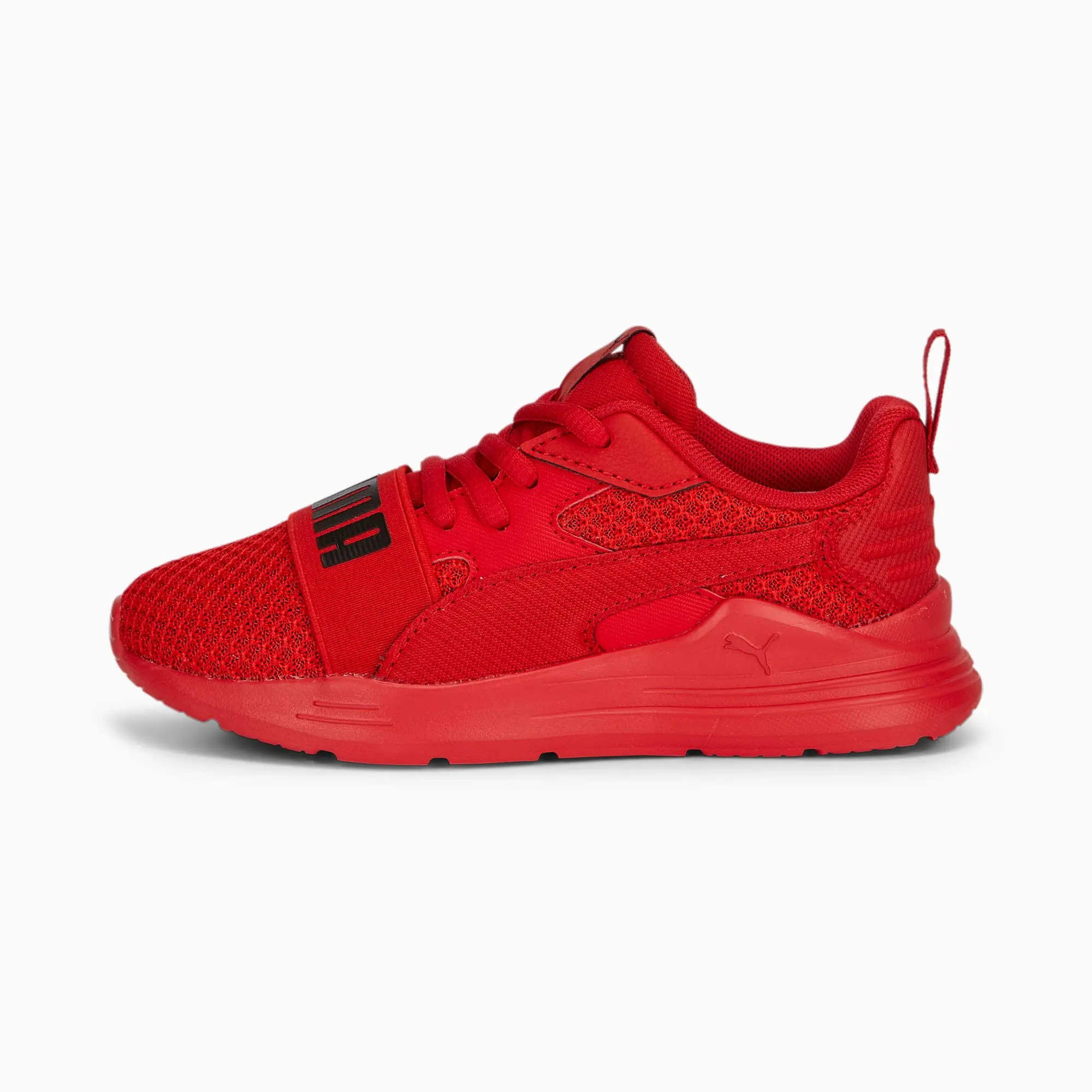 Puma Childrens Unisex Wired Run Pure Shoes - Red