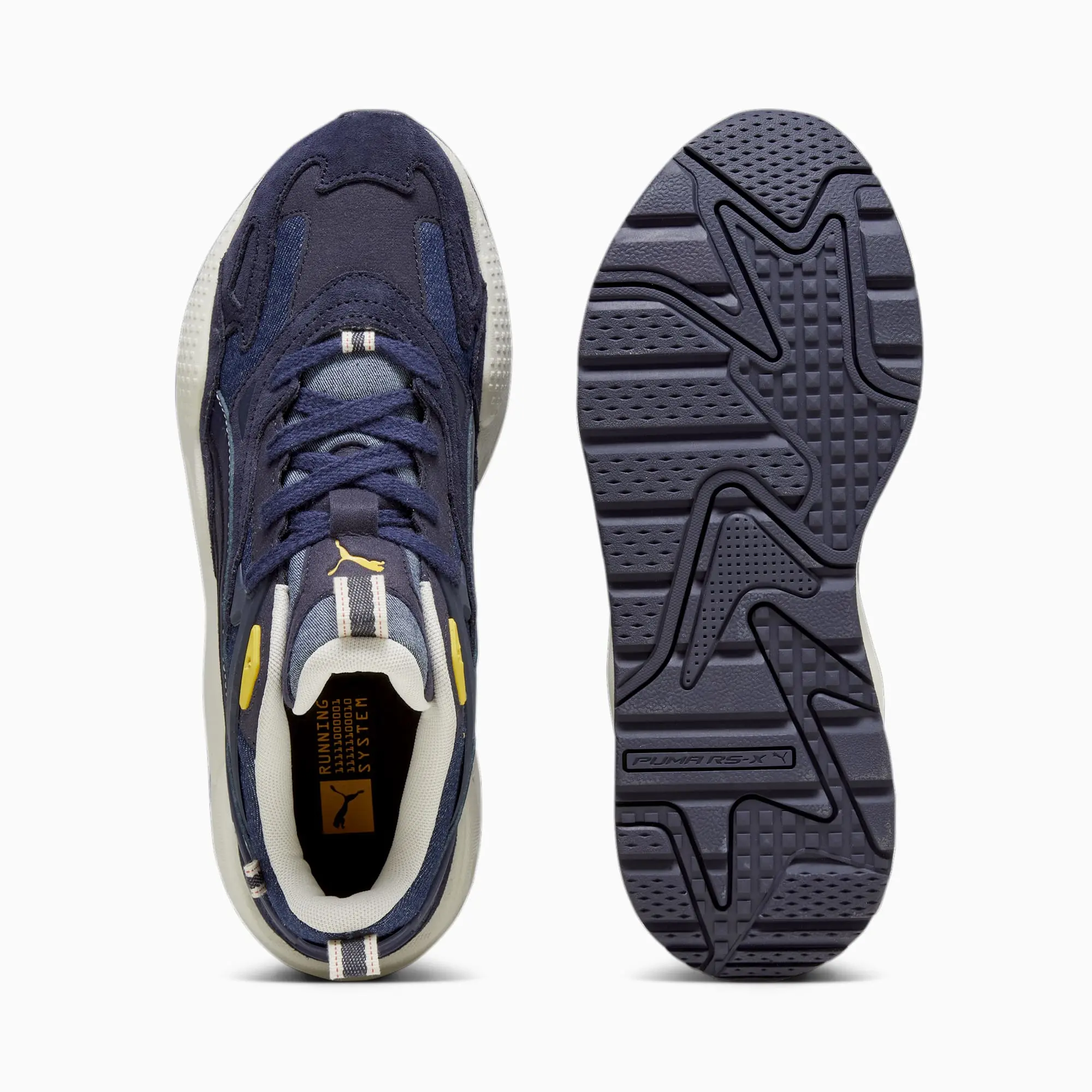 PUMA RS-X Efekt Indigo Sneakers, Dark Blue
