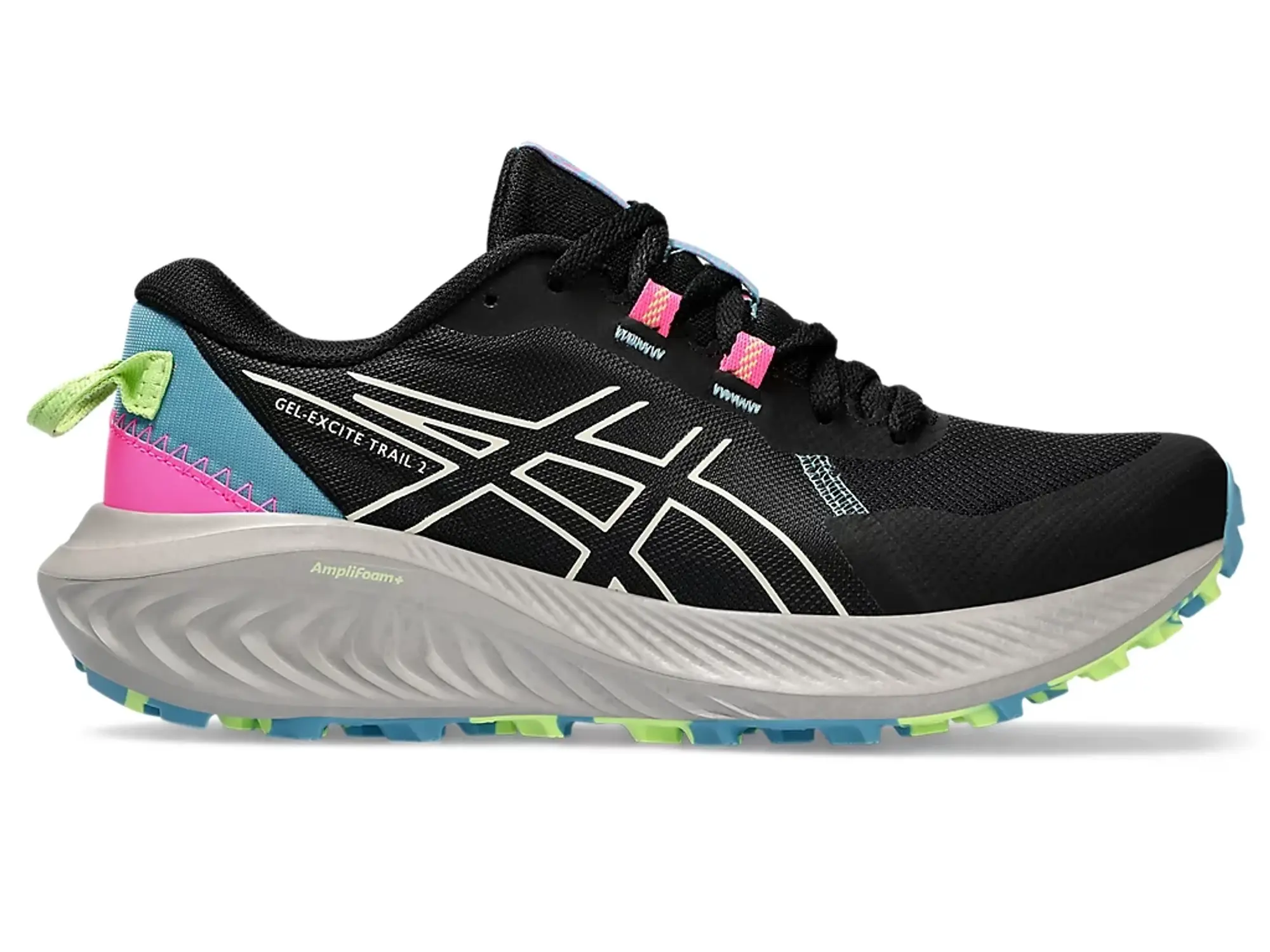Asics Gel-Excite 2 Neutral Running Trail Chunky Sole Trainers In Multi