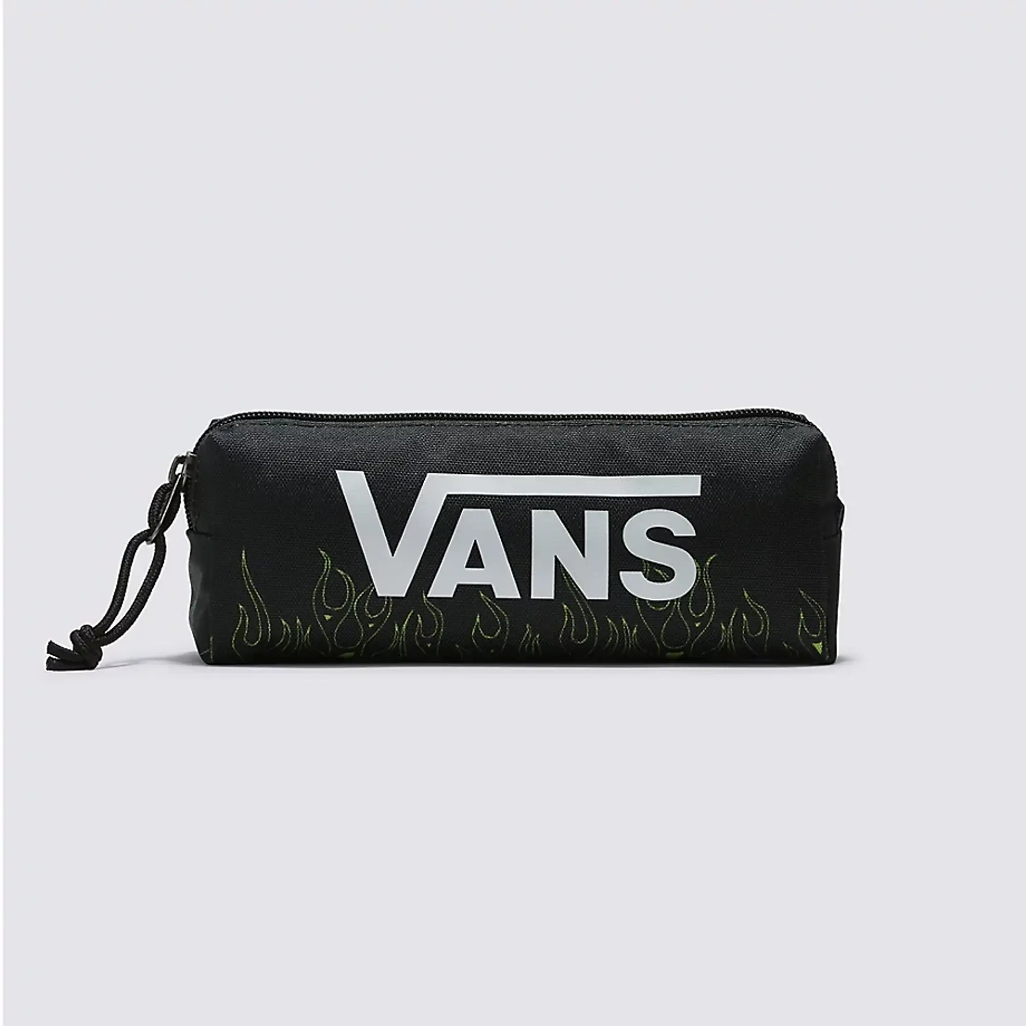 Vans Off The Wall Pencil Pouch (Black/Lime Gree) Youth Green