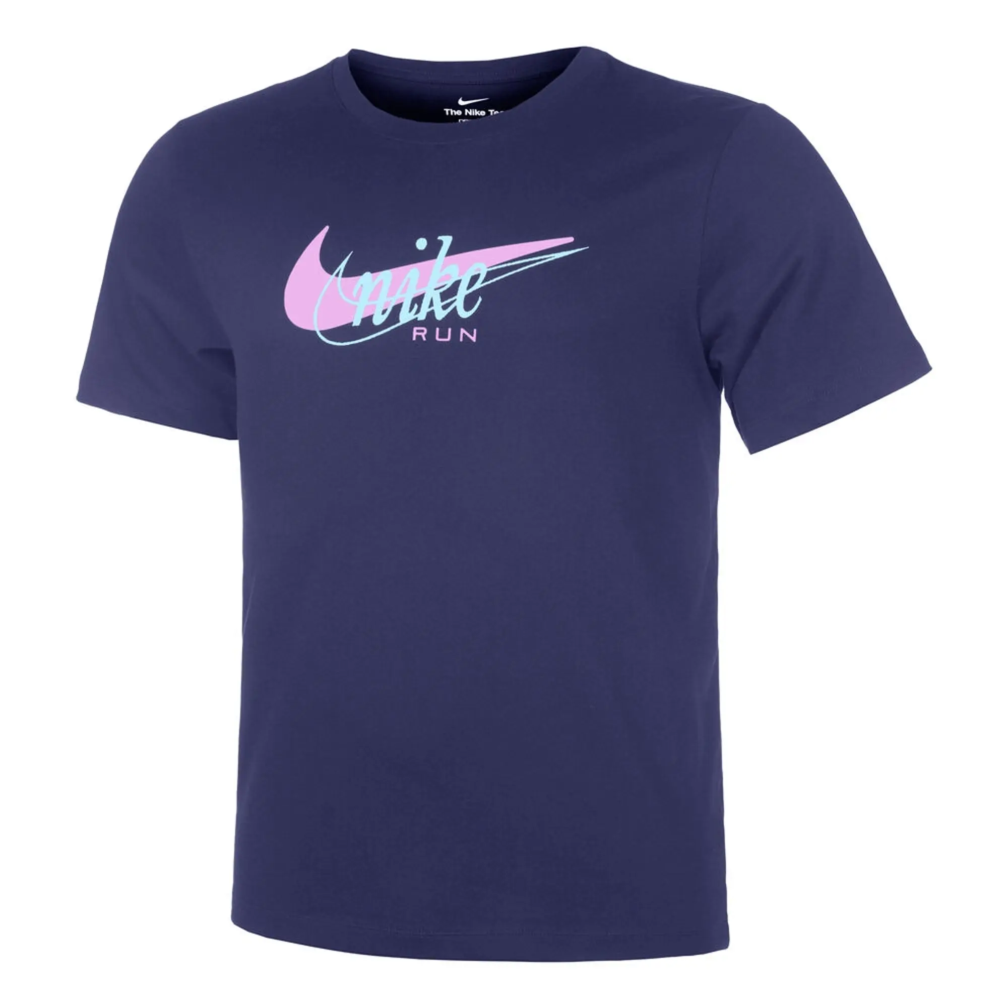 Nike Dri-Fit Running Heritage Running Shirts Men - Blue | FD0124-410 ...
