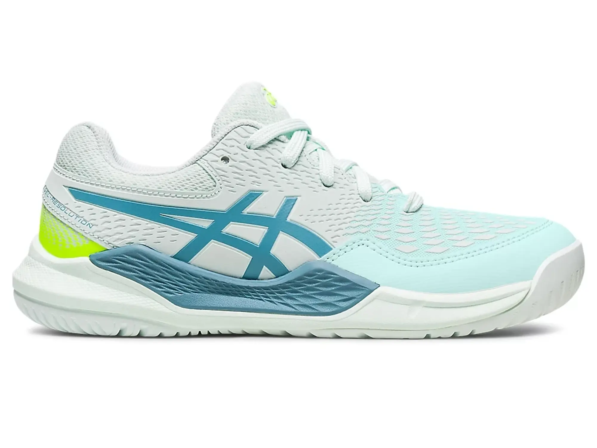 Asics Gel-resolution 9 Gs All Court Shoes  - White