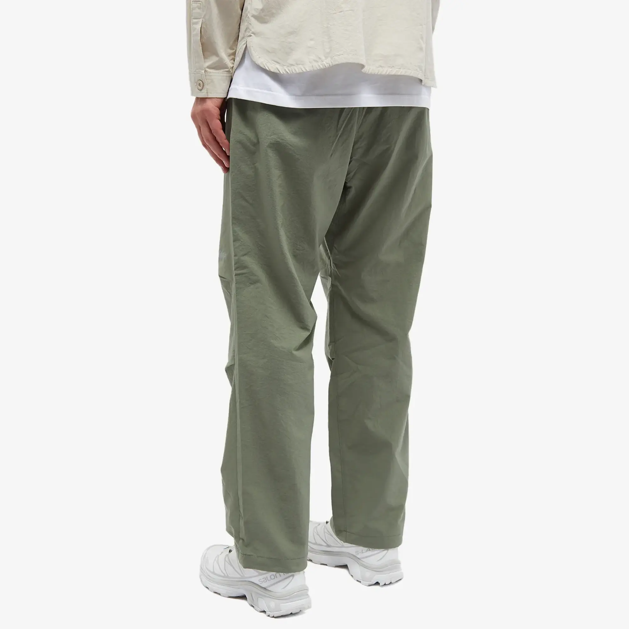 Quick NANGA Air Cloth Comfy Pants Overdye Grey | NW2211-1I230-ODG