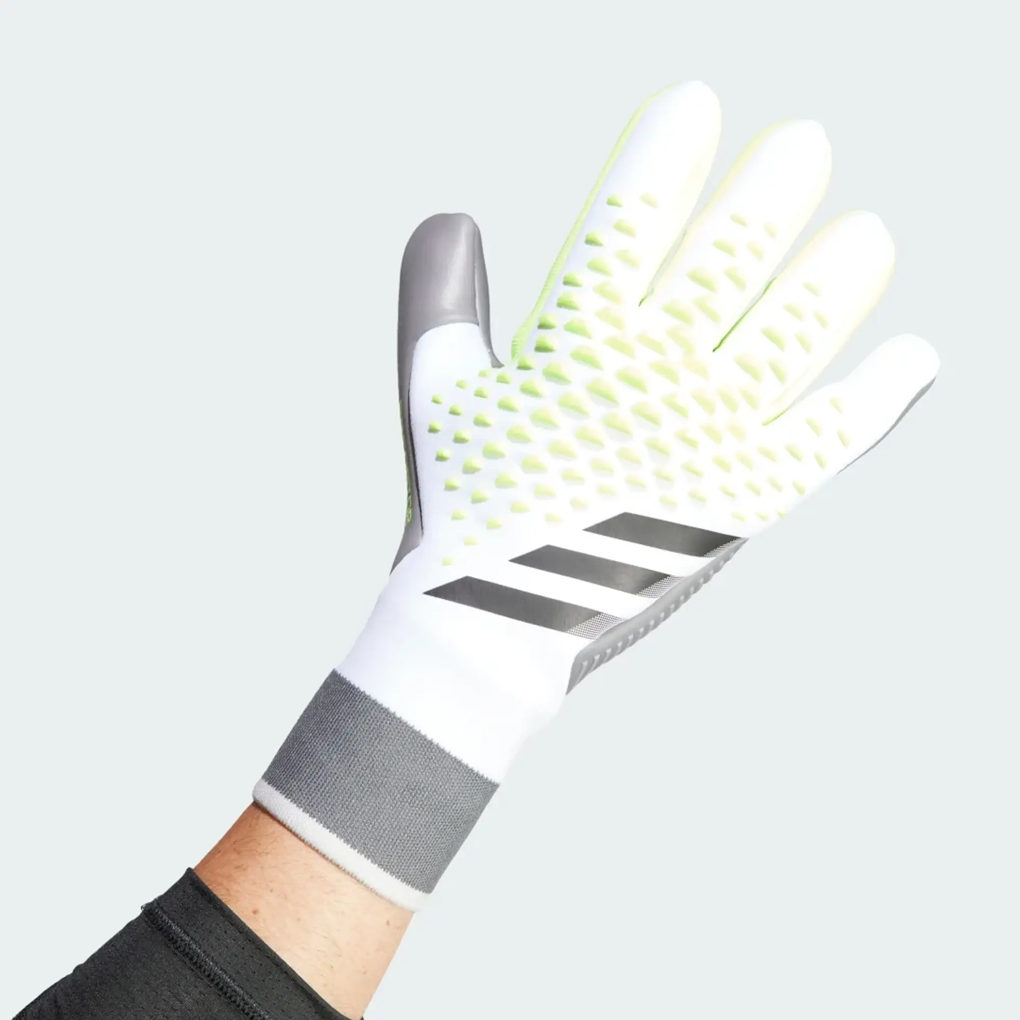 adidas Predator Pro Goalkeeper Gloves - Bright Royal / Lucid Lemon / White