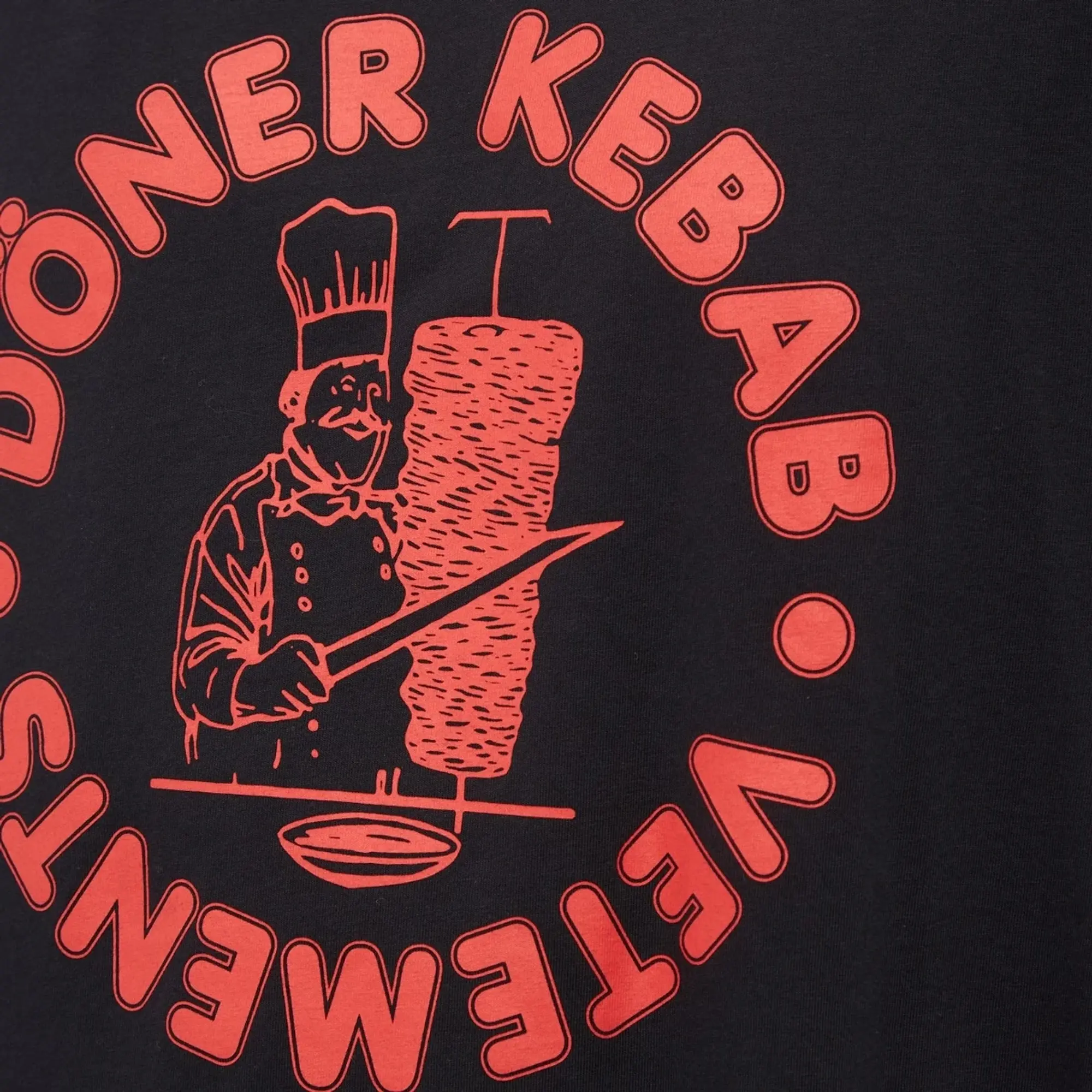 Vetements Men's Doner Kebab T-Shirt Black