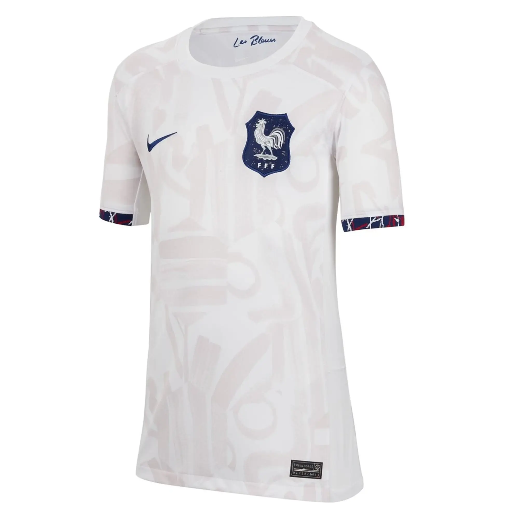 Nike France Kids SS Away Shirt 2023