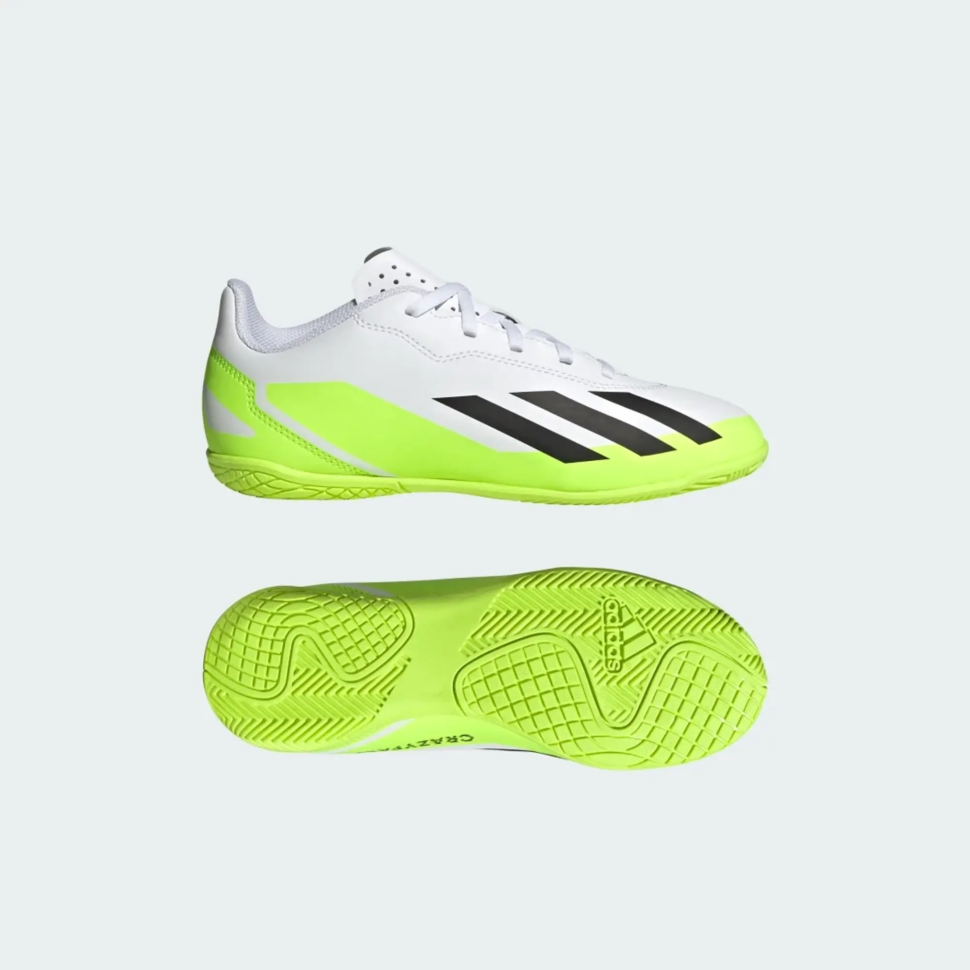 Adidas X Crazyfast.4 In Kids Shoes  - Yellow,White