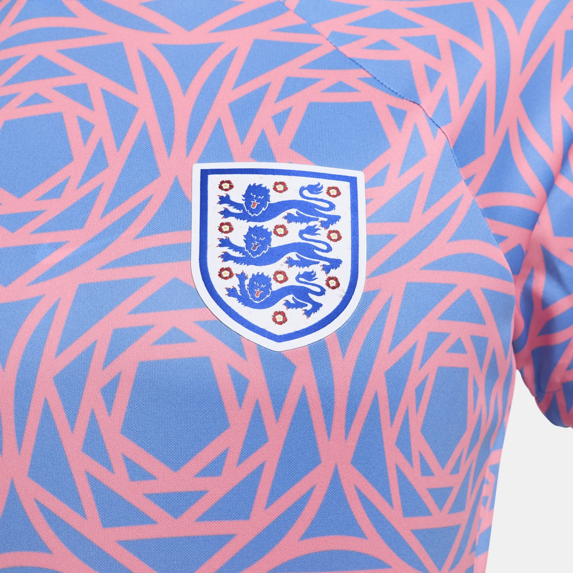 Nike England Womens SS Pre-Match Home Shirt 2023