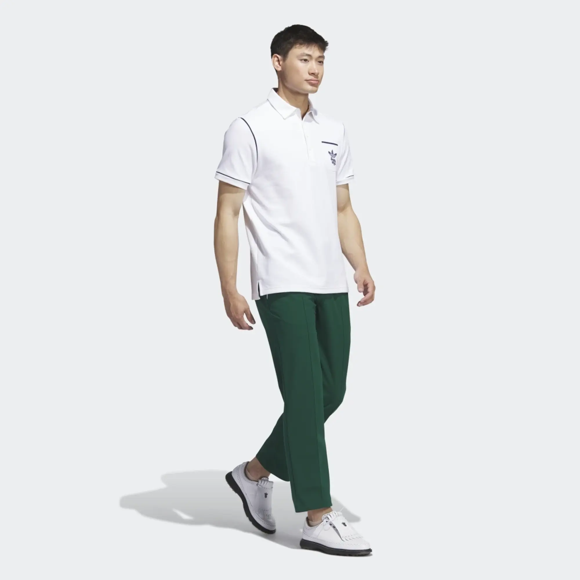adidas Bogey Boys Polo Shirt - White