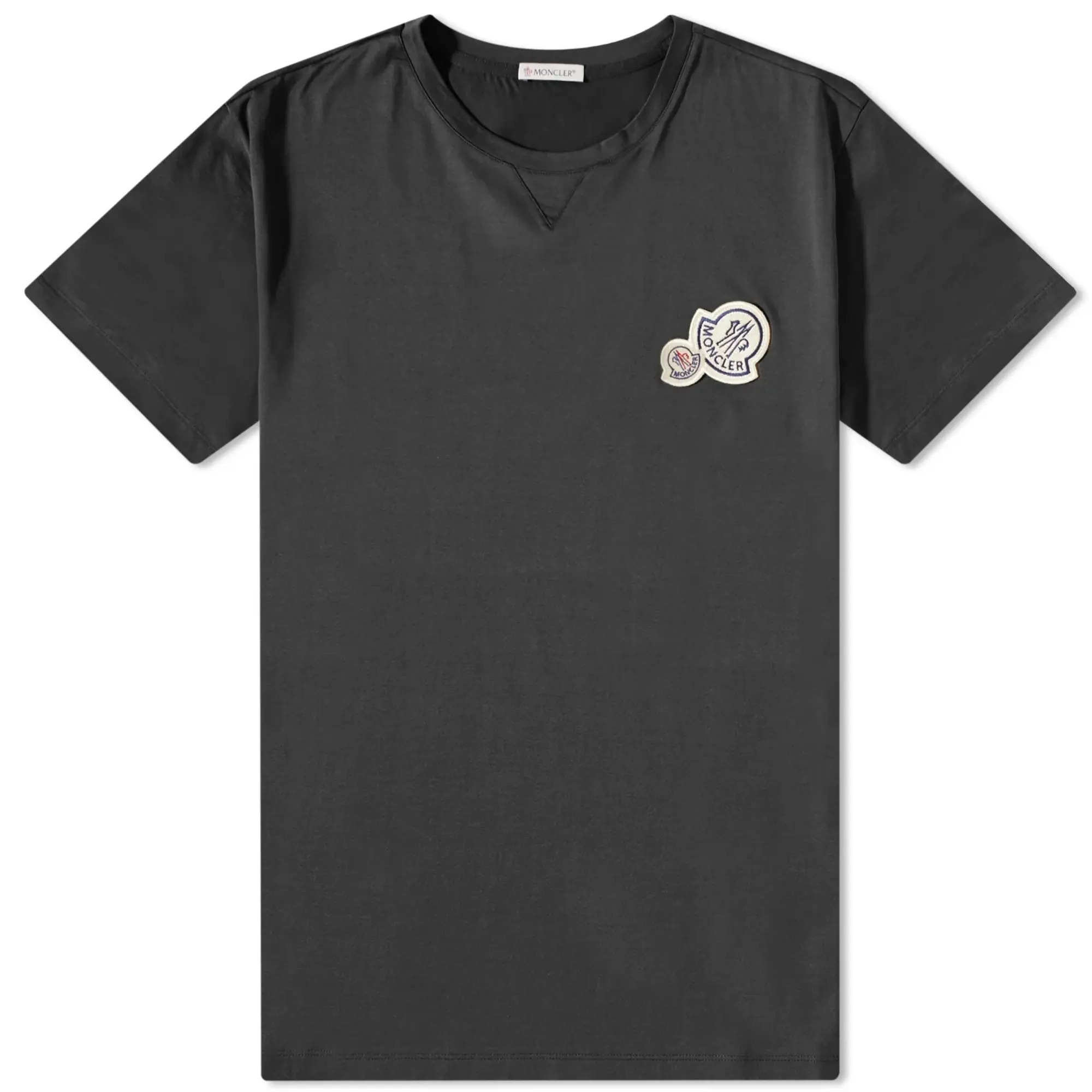 Moncler Men's Multi Logo T-Shirt Black