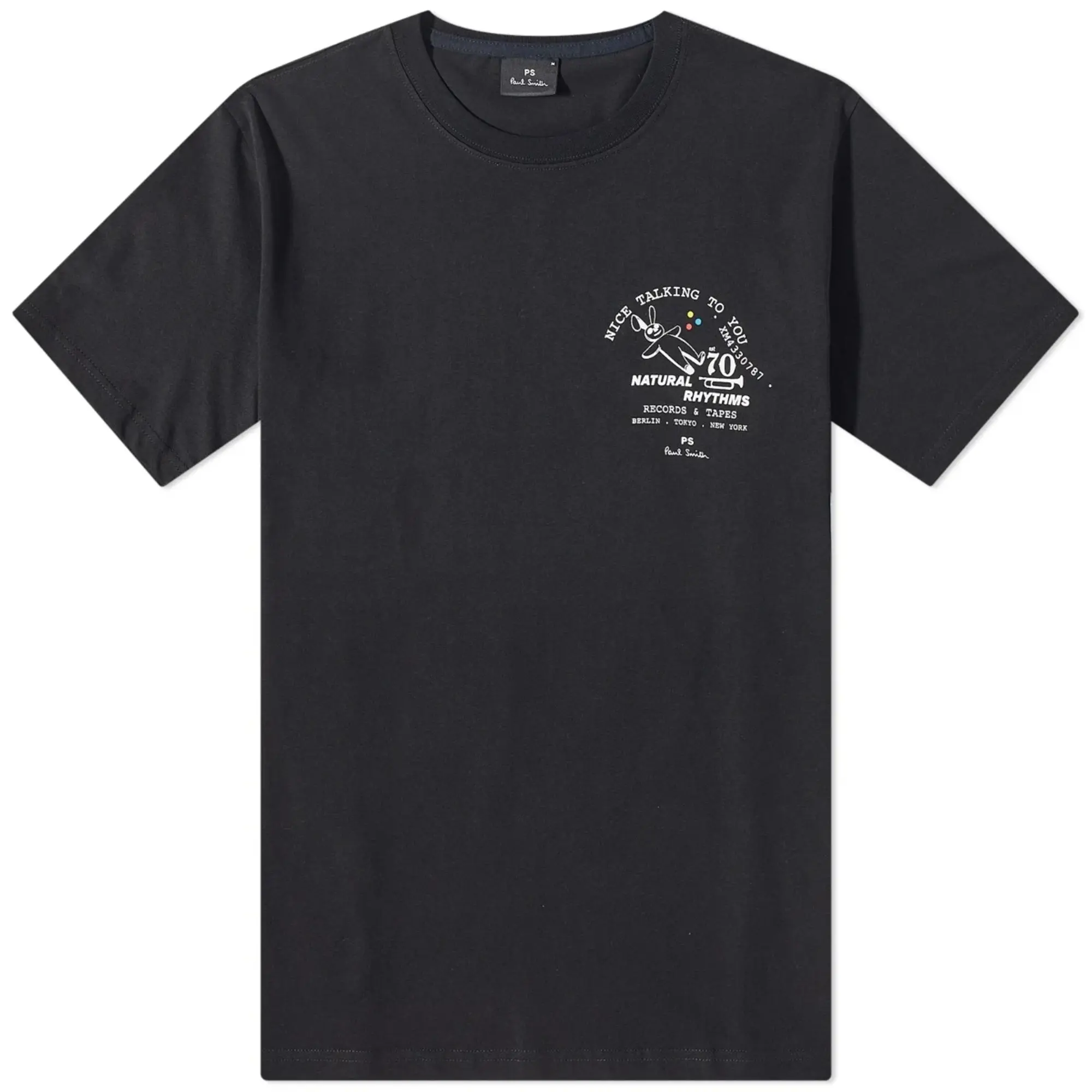 Paul Smith Men's Natural Rhythms T-Shirt Black