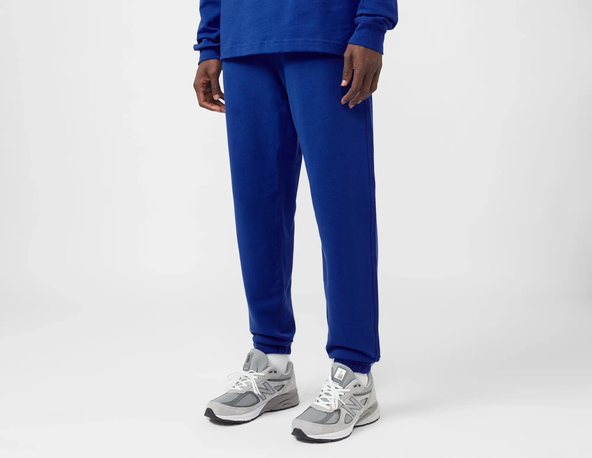 New Balance Made in USA Core Sweatpants, Blue | MP21547TRY | FOOTY.COM