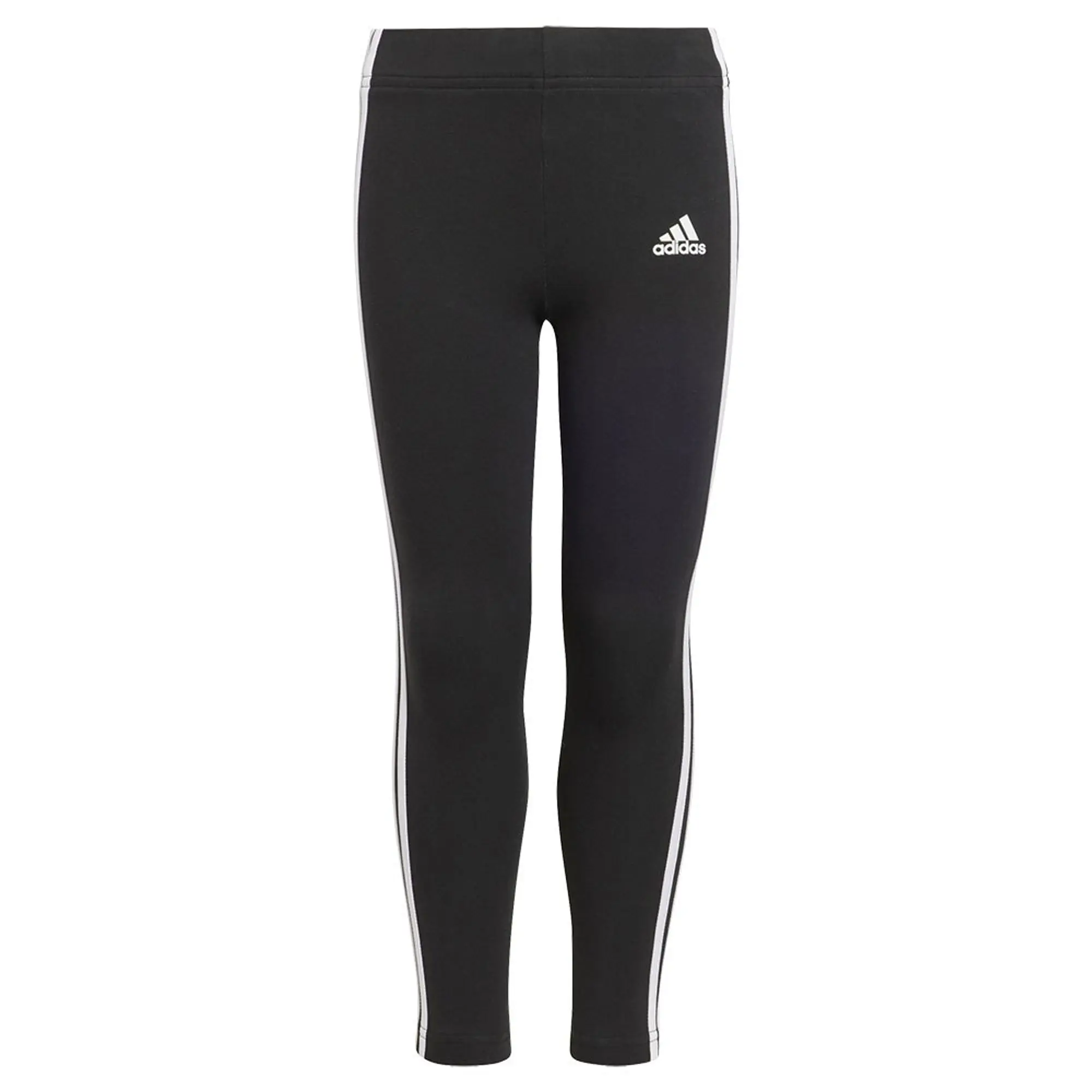 adidas Sportswear Kids Girls Sportswear Tiberio 3-Stripes Colorblock Fleece Leggings Set - Black/Multi, Black