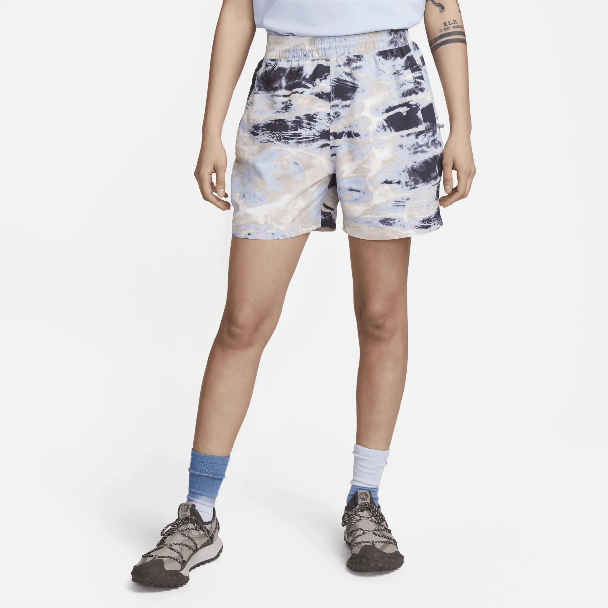Nike ACG Women's Printed Shorts - Grey