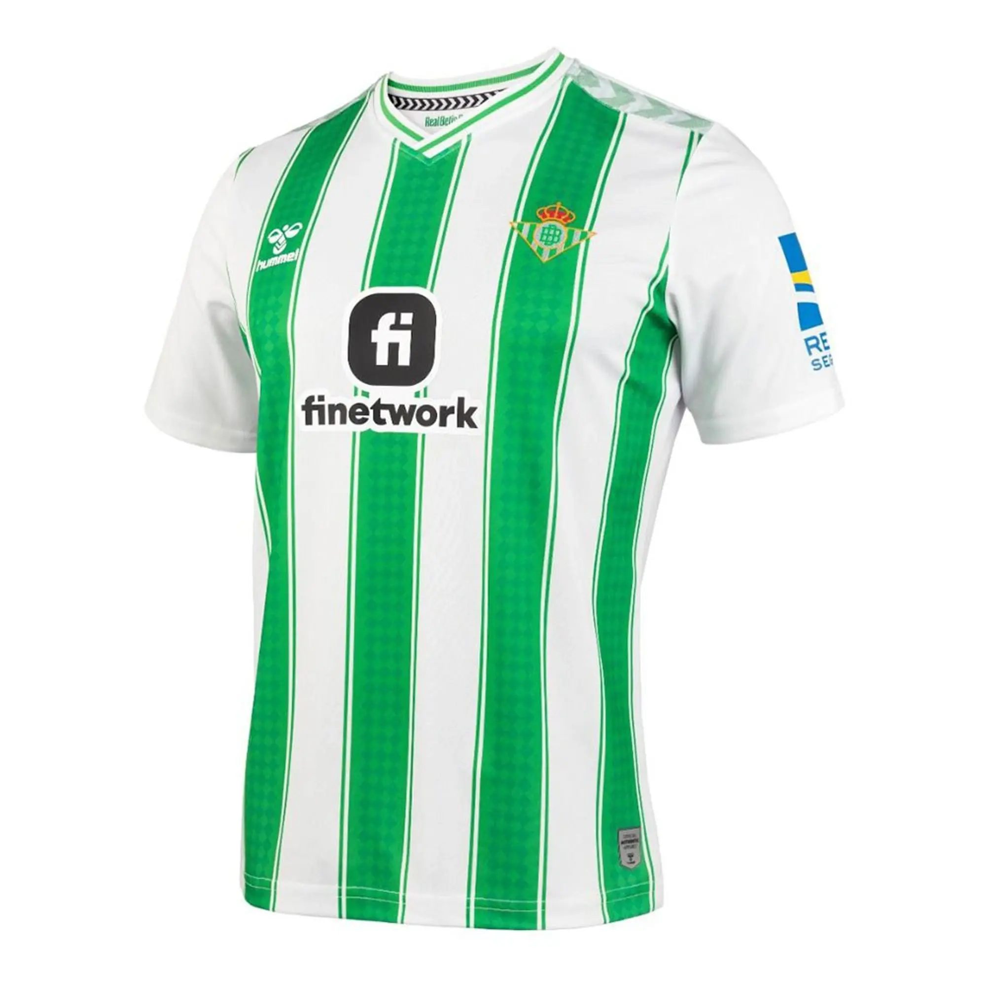 Hummel Real Betis Mens SS Home Shirt 2023/24