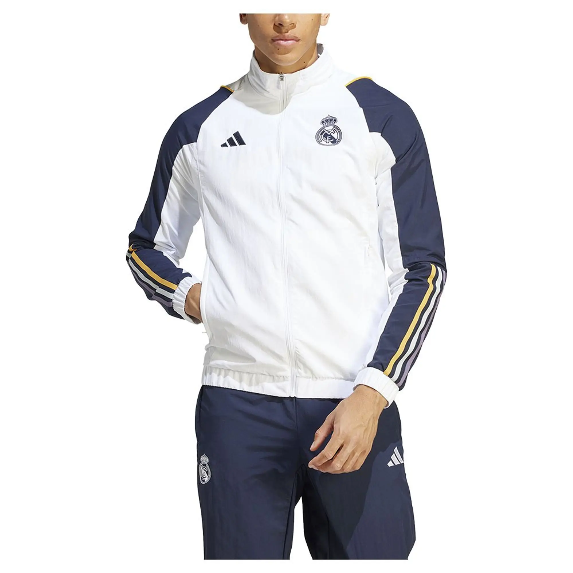 adidas 2023-2024 Real Madrid Presentation Jacket (White)