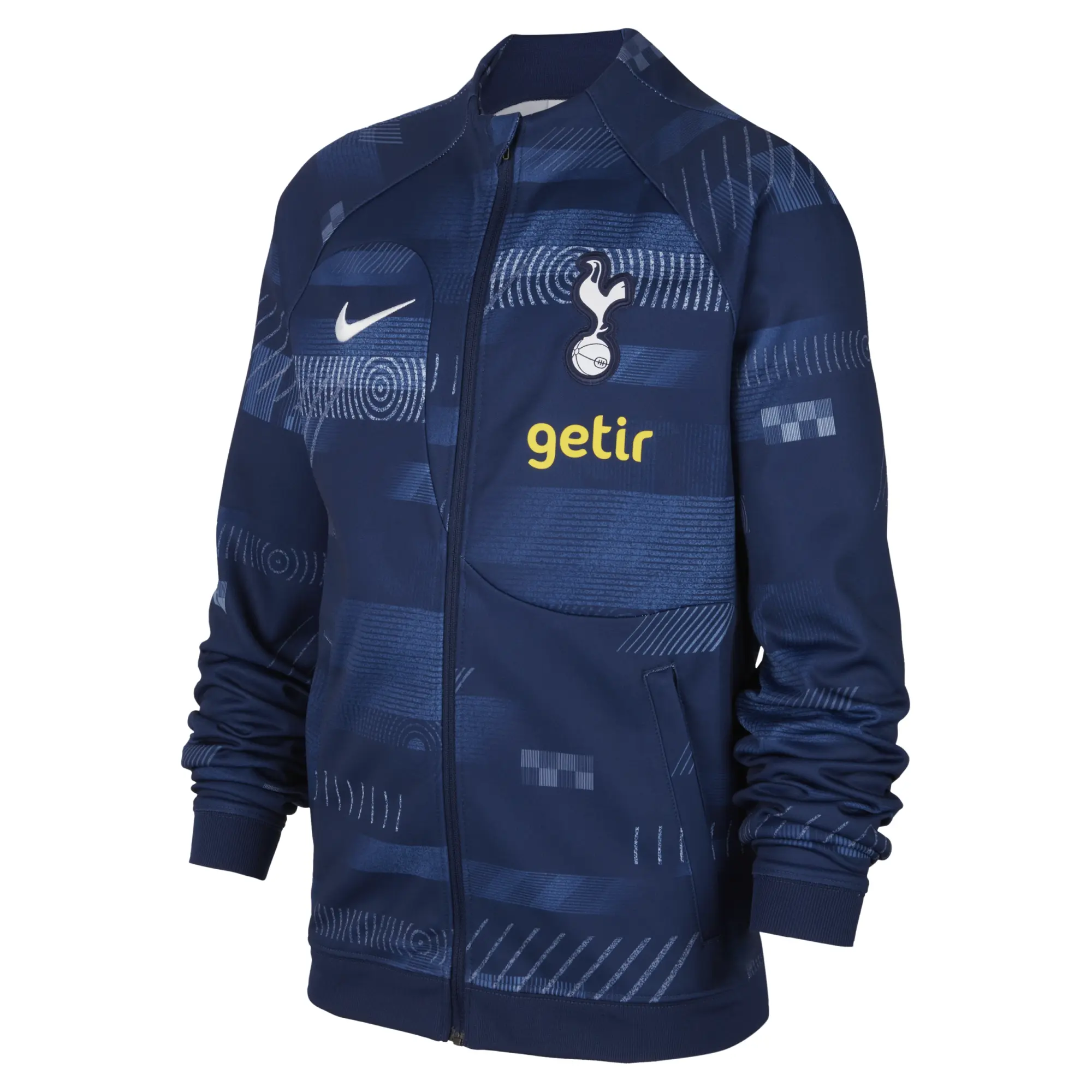 Nike Tottenham Hotspur Academy Pro Anthem Jacket 2023 2024 Juniors - Blue