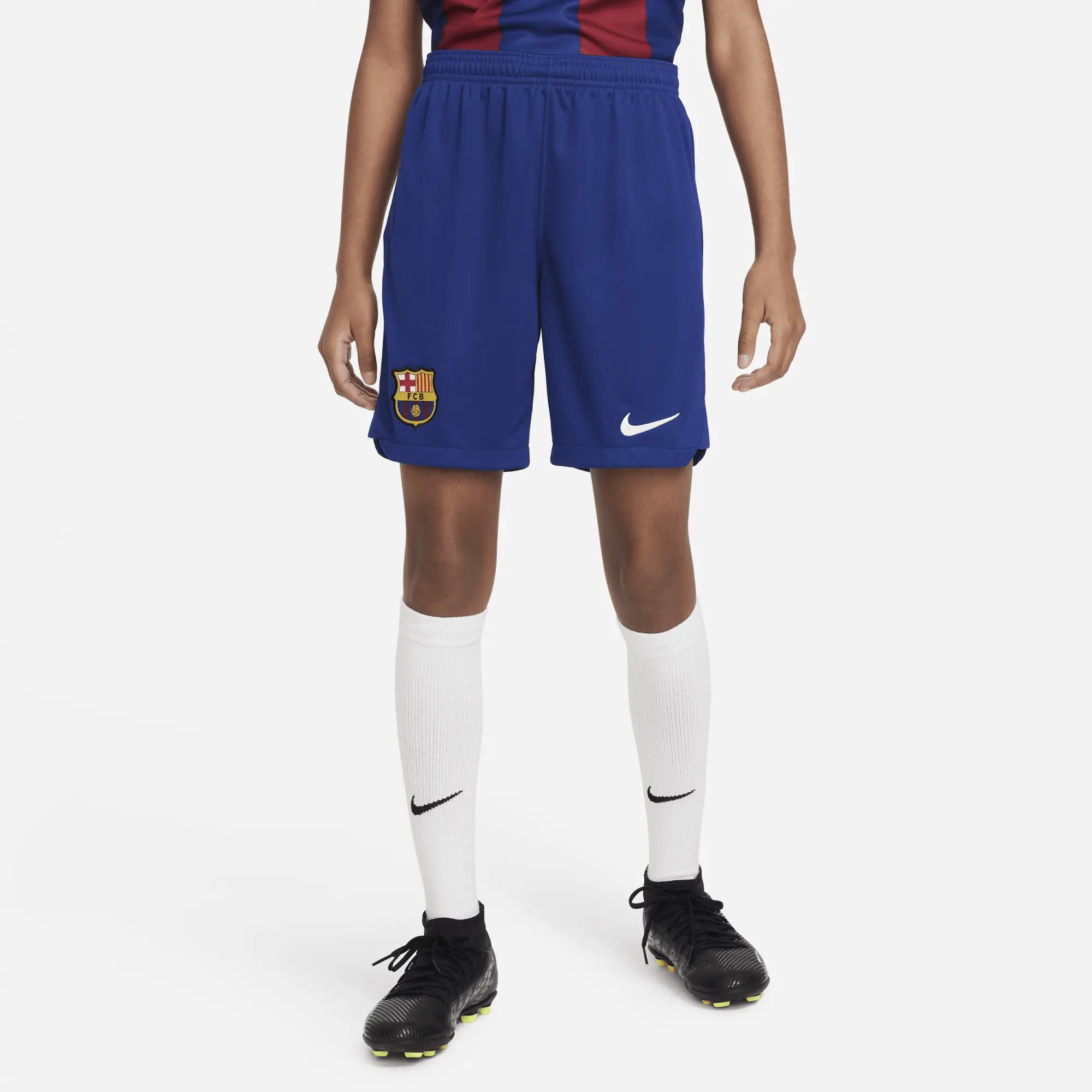 Nike Barcelona Kids Home Shorts 2023/24