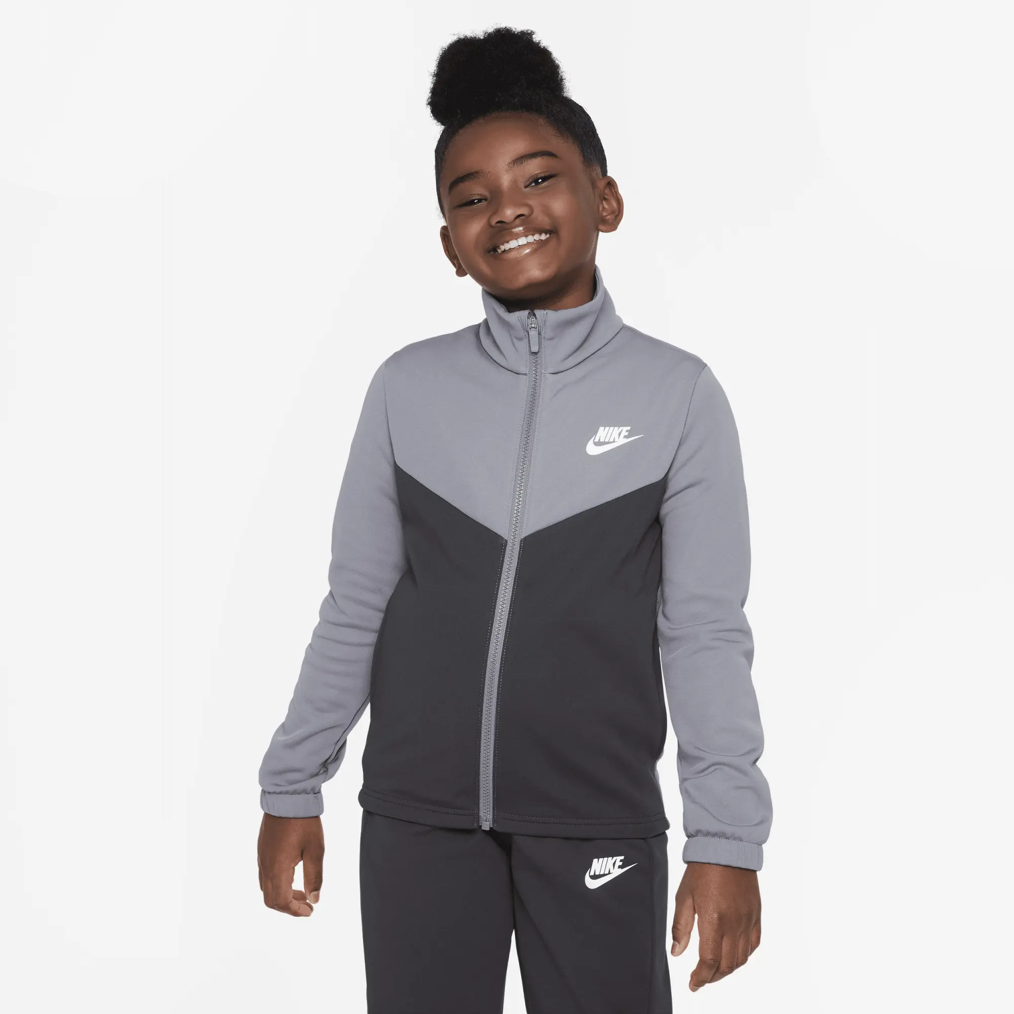 Nike Sportswear Older Kids' Tracksuit - Grey | FD3067-084 | FOOTY.COM