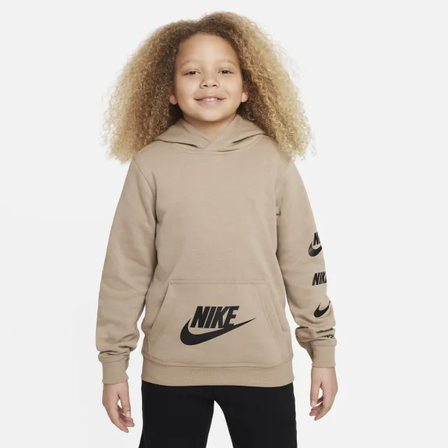 Nike Sportswear Standard Issue Older Kids' Pullover Fleece Hoodie ...