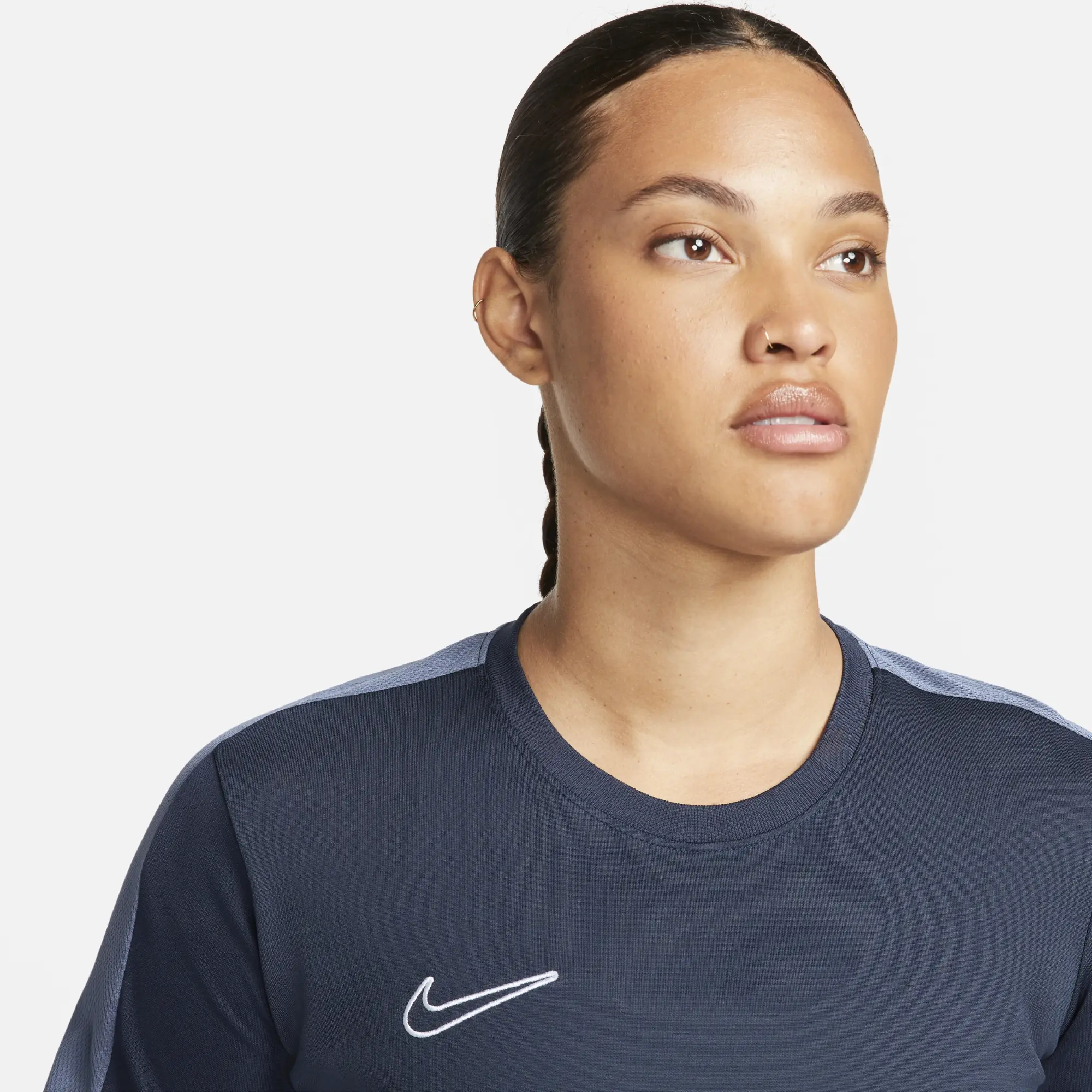 Nike Dri-FIT Academy Women's Short-Sleeve Football Top - Blue | DX0521 ...