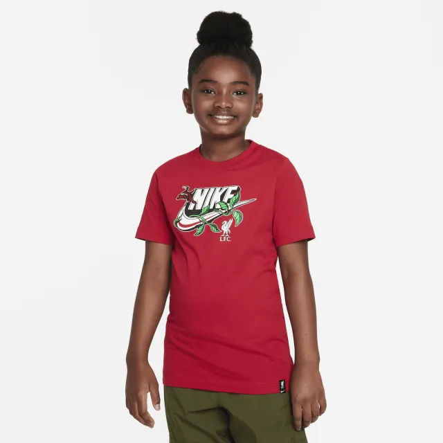 Liverpool F.C. Older Kids' Nike T-Shirt - Red | FD1114-687 | FOOTY.COM