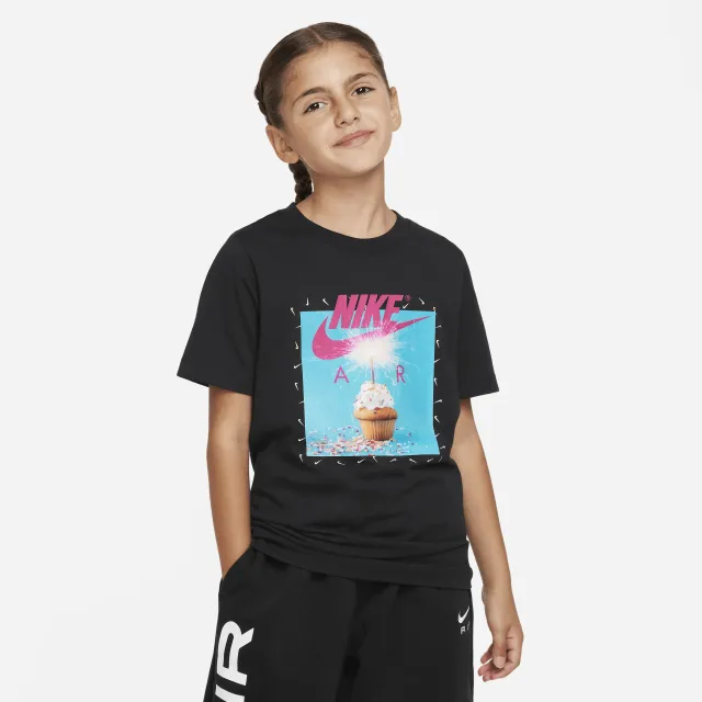 Nike Sportswear Older Kids' T-Shirt - Black | FD3192-010 | FOOTY.COM