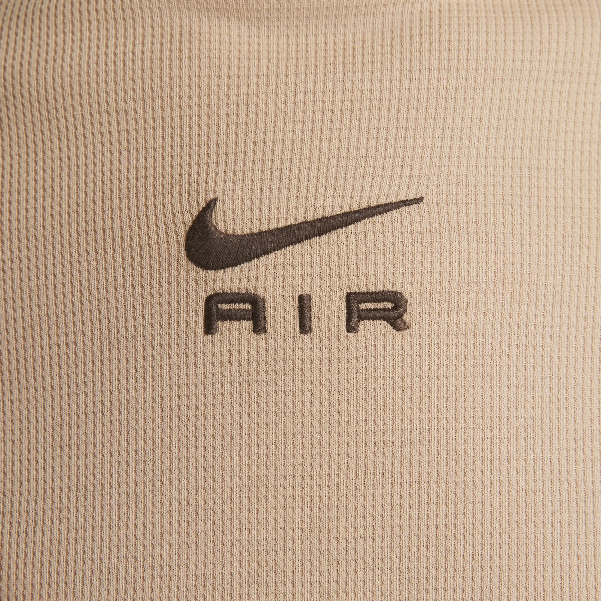 Nike Air Women's Short-Sleeve Cropped Top - Brown | FB8246-200 | FOOTY.COM