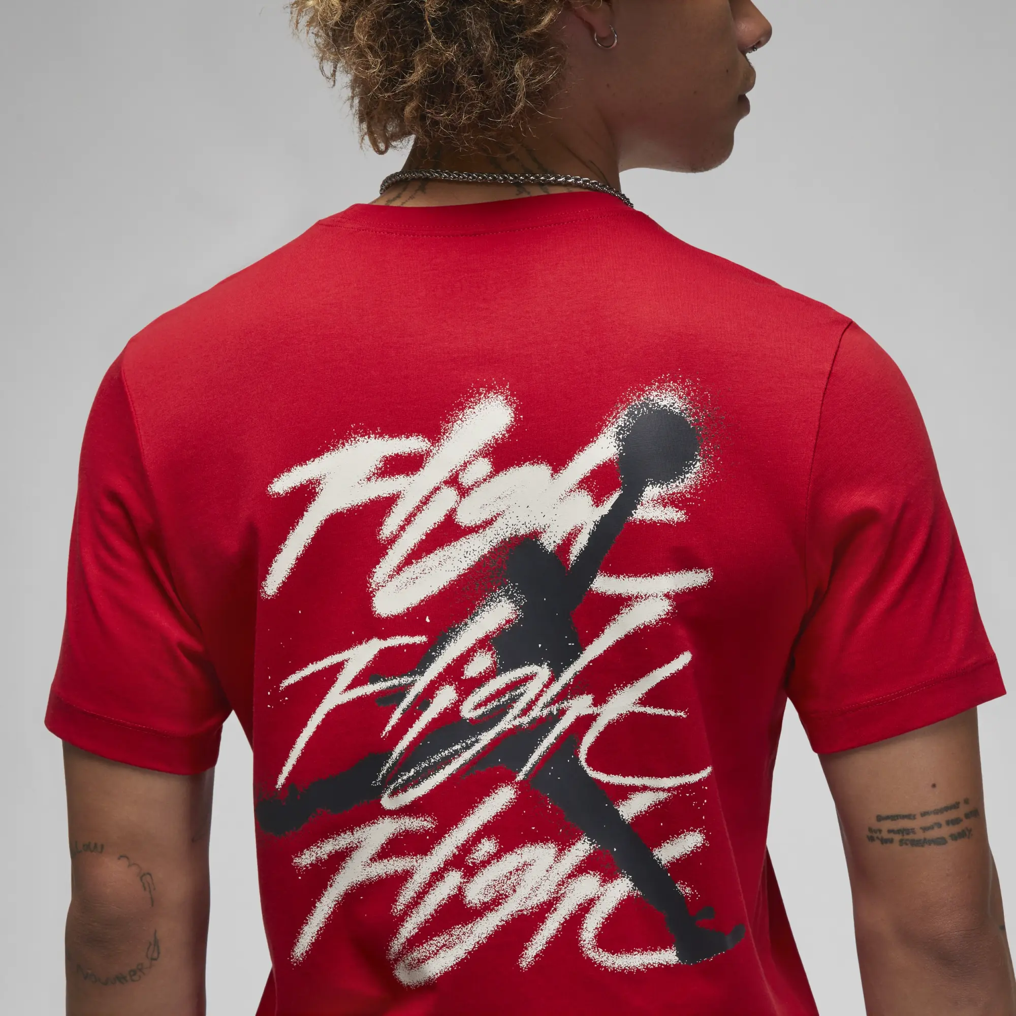 Nike Jordan Men's Graphic T-Shirt - Red | FB7465-687 | FOOTY.COM