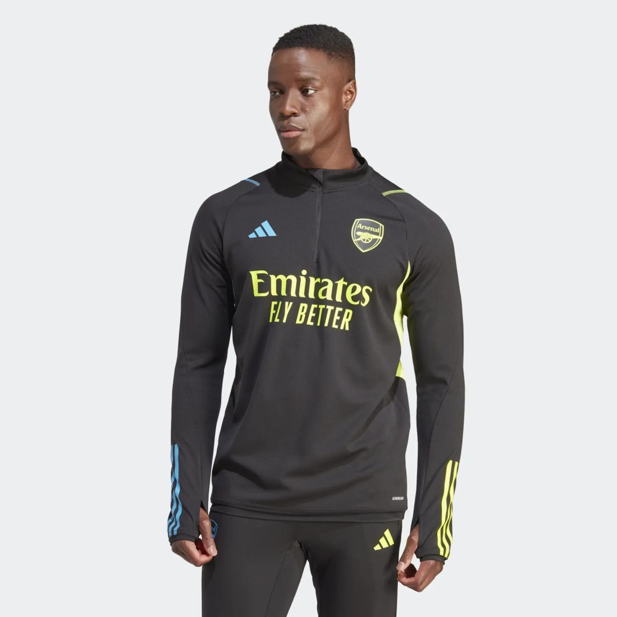 adidas Arsenal FC Training Top - Black - Mens