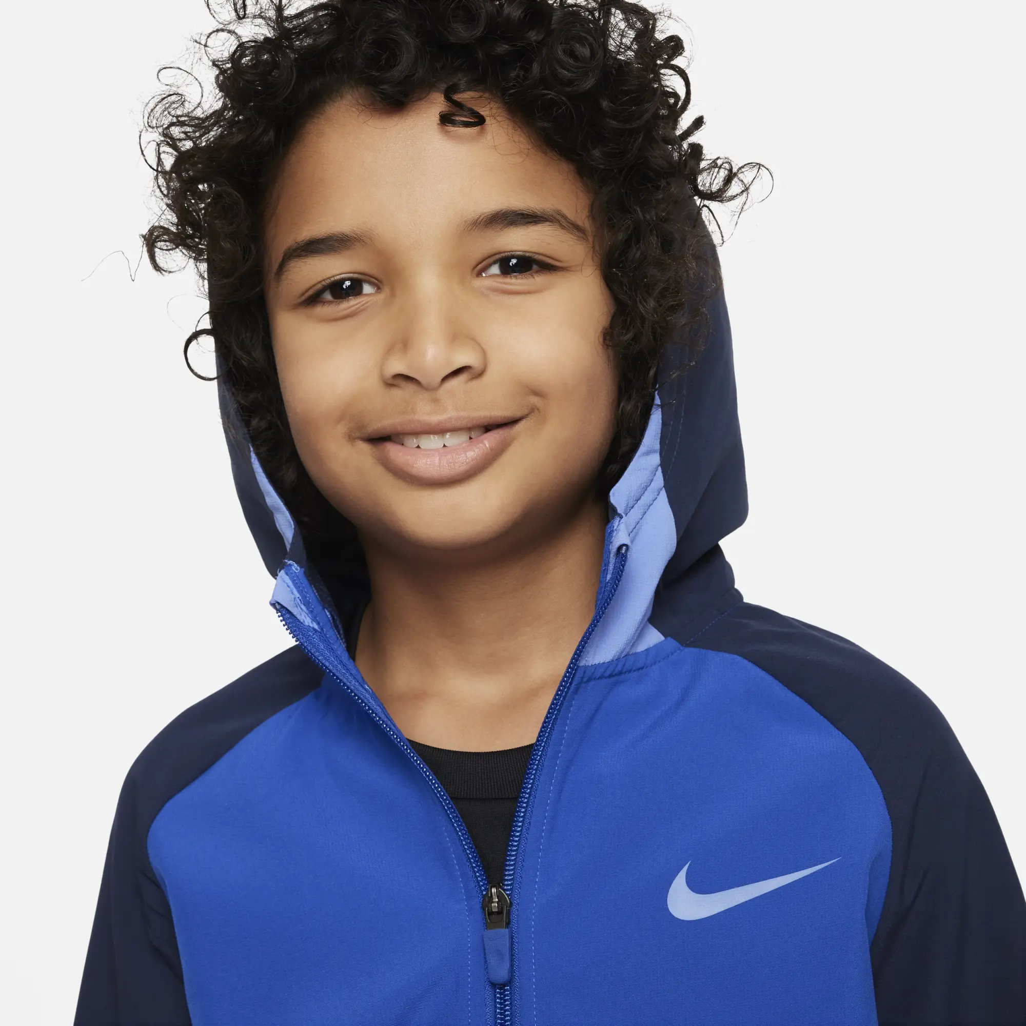 Nike Dri-FIT Older Kids' (Boys') Woven Training Jacket - Blue | DO7095 ...