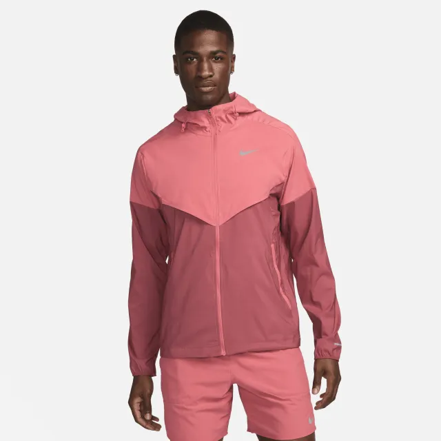 Nike Running Jacket Repel Lightweight Windrunner - Red | FB7540-655 ...