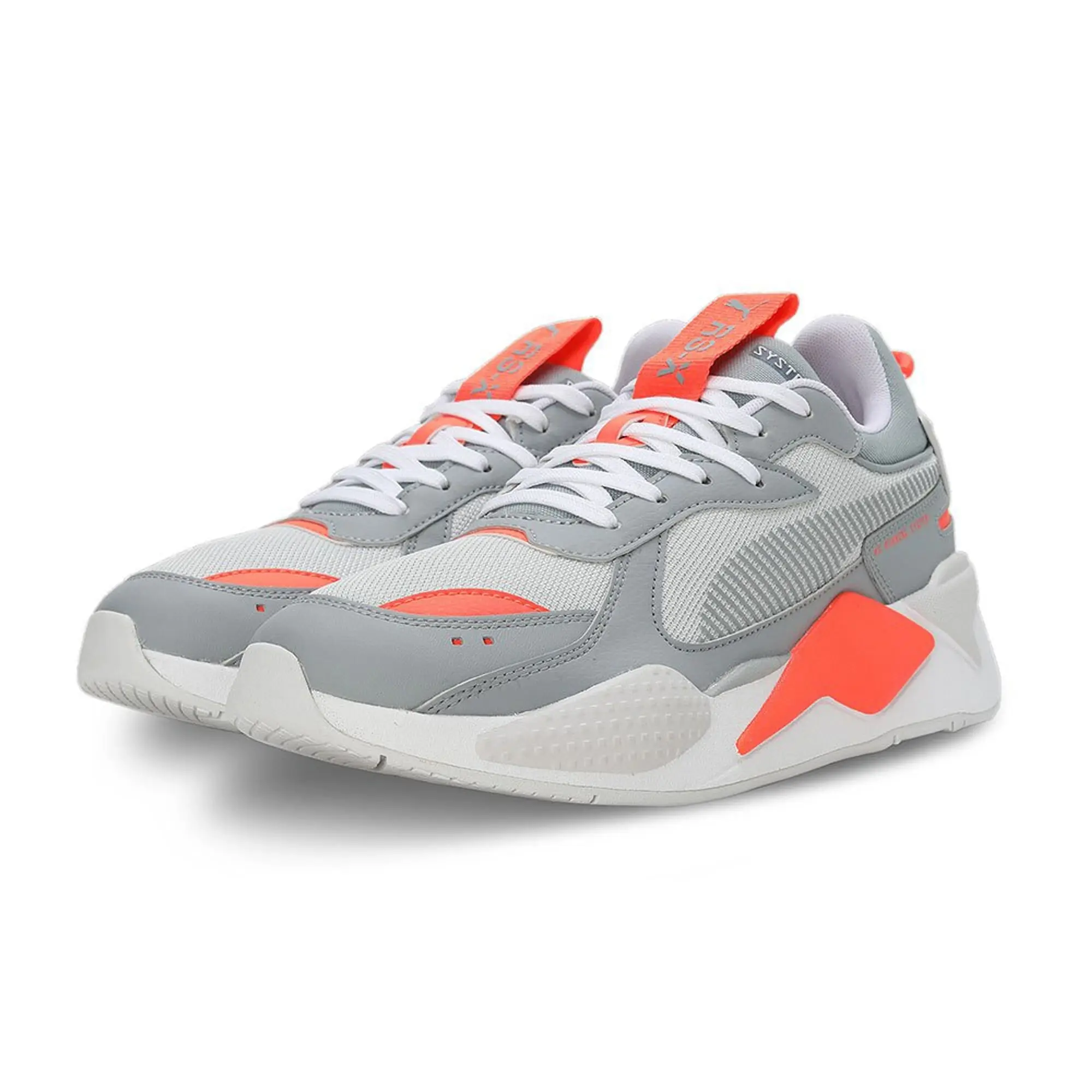 PUMA RS-X Geek Sneakers, Feather Grey/Cool Mid Grey