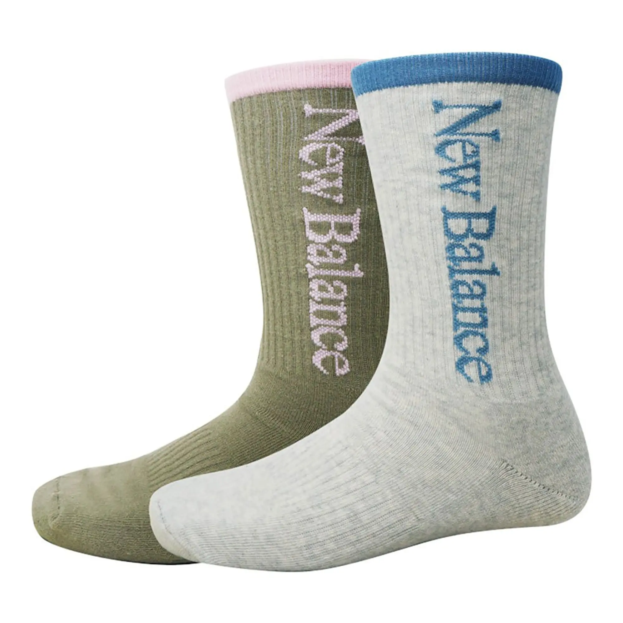 New Balance Nb Essential Half Socks 2 Pairs  - Multicolor