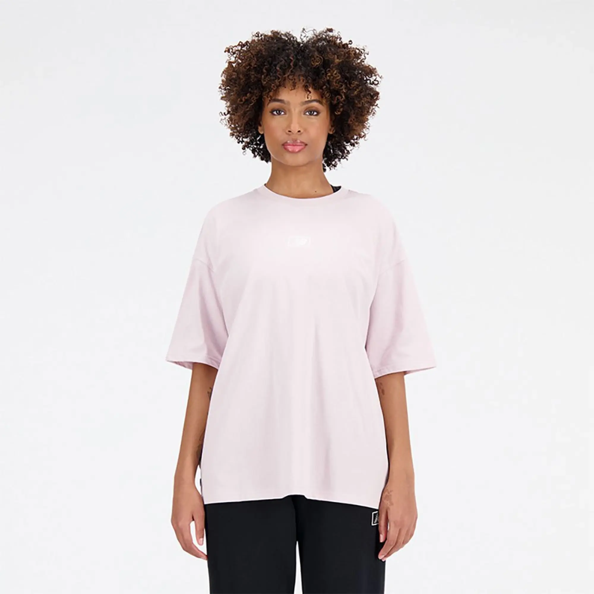 New Balance Essentials Graphic Jersey Oversized Short Sleeve T-shirt  XS Woman -