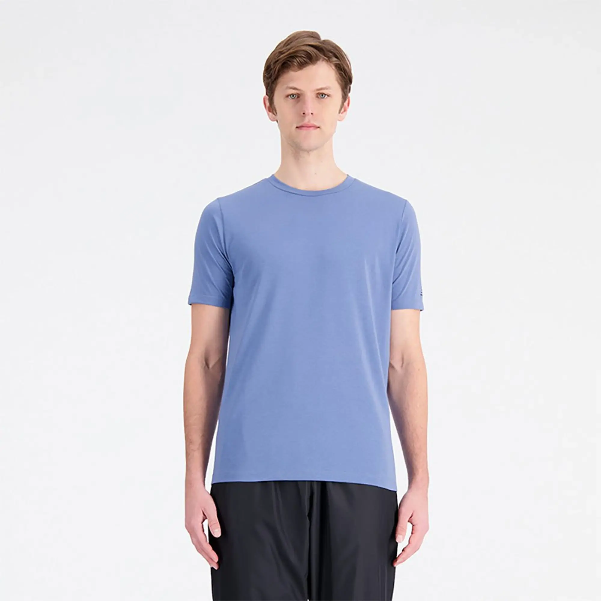 New Balance Tenacity Heathertech Graphic Short Sleeve T-shirt XL Man ...